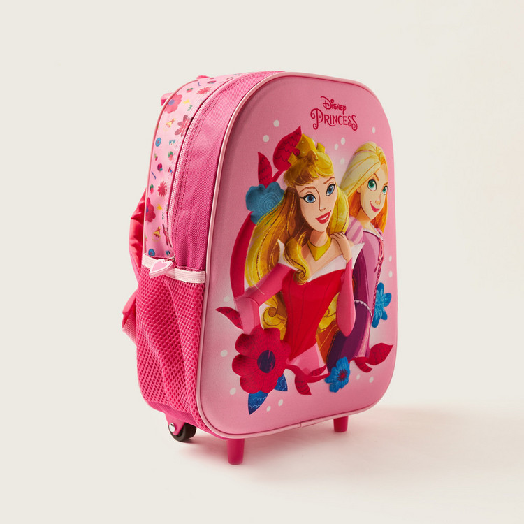 Disney Princess 3D Print 3-Piece 12-inch Trolley Backpack Set