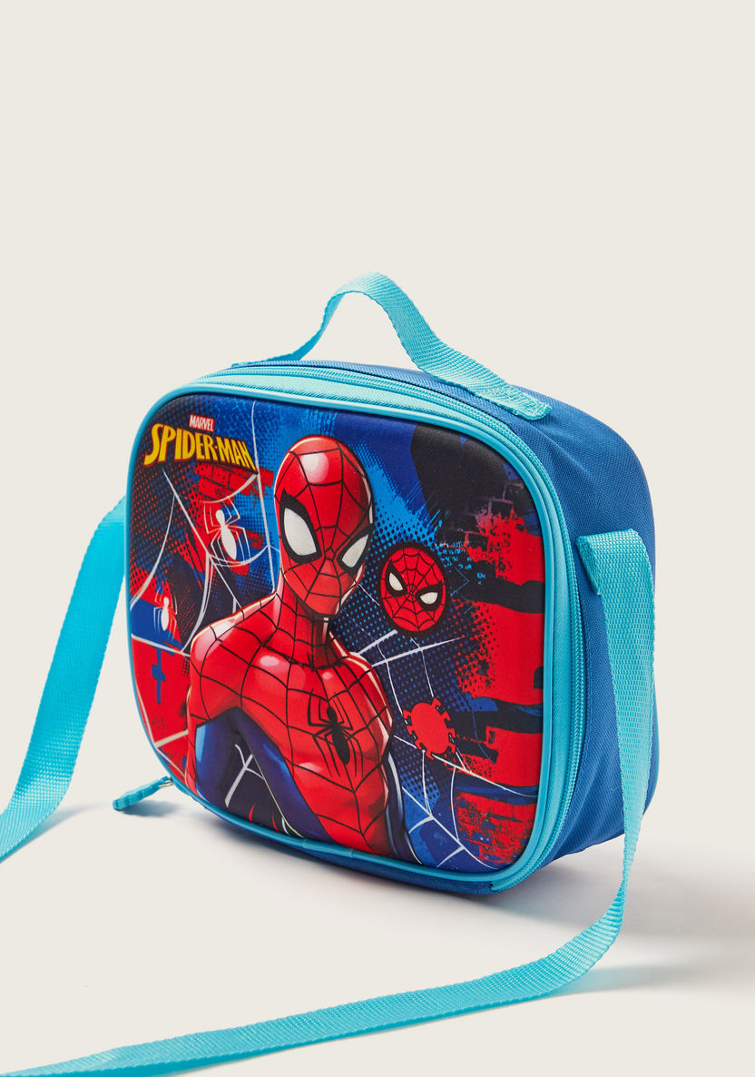 First Kid Spider-Man 3D Print 3-Piece 12-inch Trolley Backpack Set-Trolleys-image-9