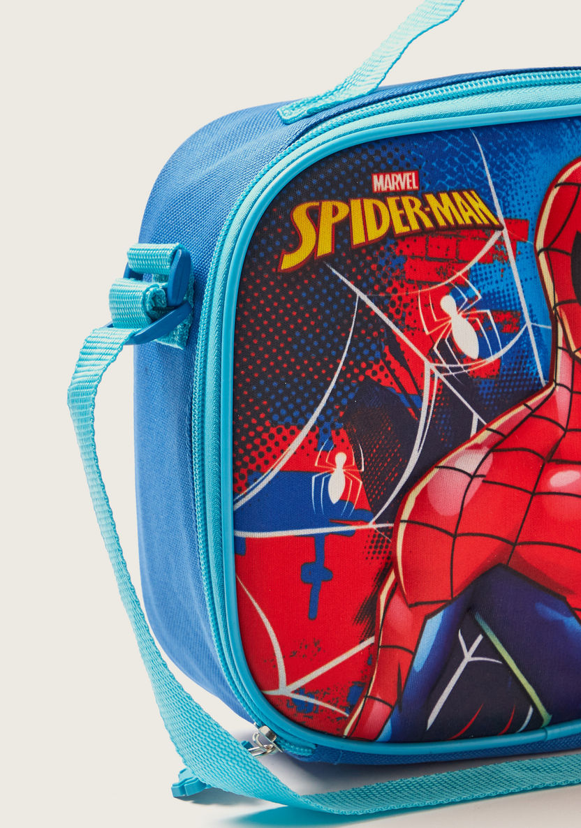 First Kid Spider-Man 3D Print 3-Piece 12-inch Trolley Backpack Set-Trolleys-image-10