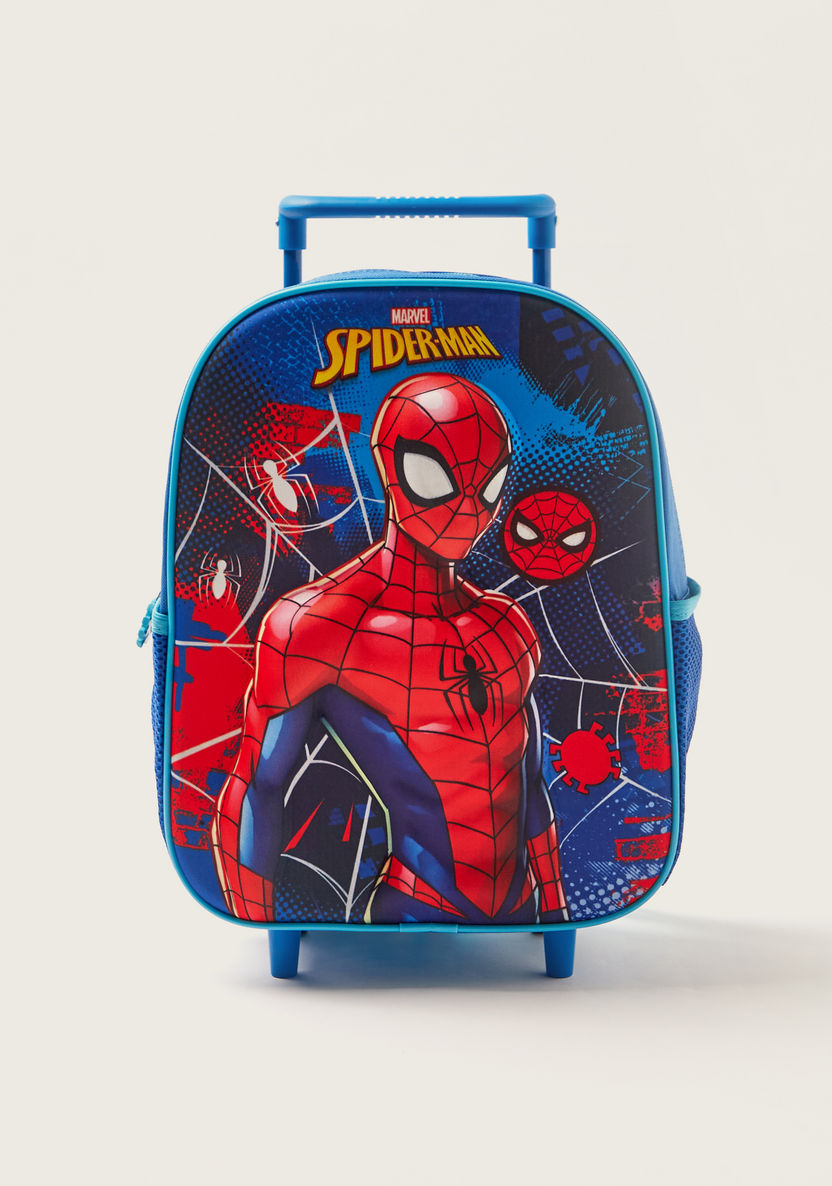 First Kid Spider-Man 3D Print 3-Piece 12-inch Trolley Backpack Set-Trolleys-image-1