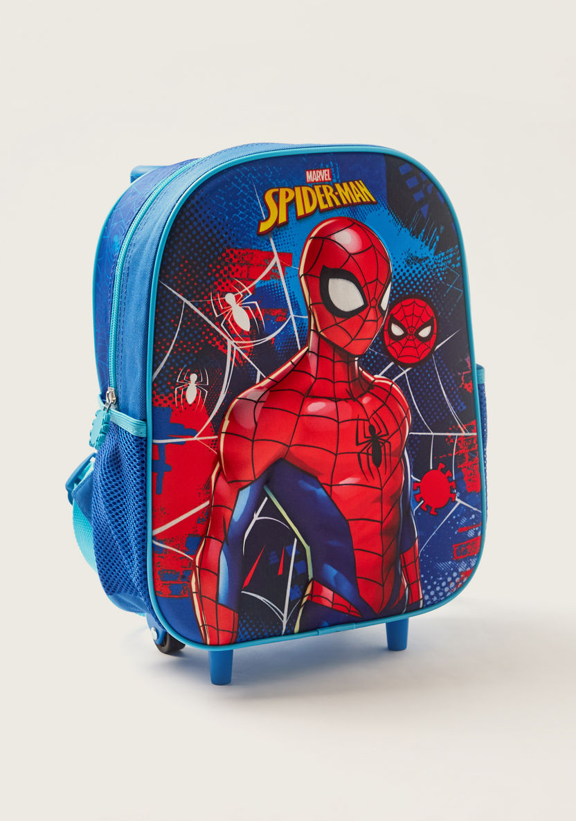 First Kid Spider-Man 3D Print 3-Piece 12-inch Trolley Backpack Set-Trolleys-image-2