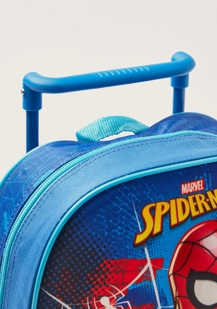First Kid Spider-Man 3D Print 3-Piece 12-inch Trolley Backpack Set-Trolleys-image-3