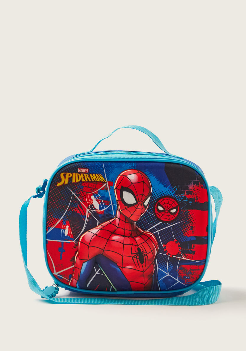 First Kid Spider-Man 3D Print 3-Piece 12-inch Trolley Backpack Set-Trolleys-image-7