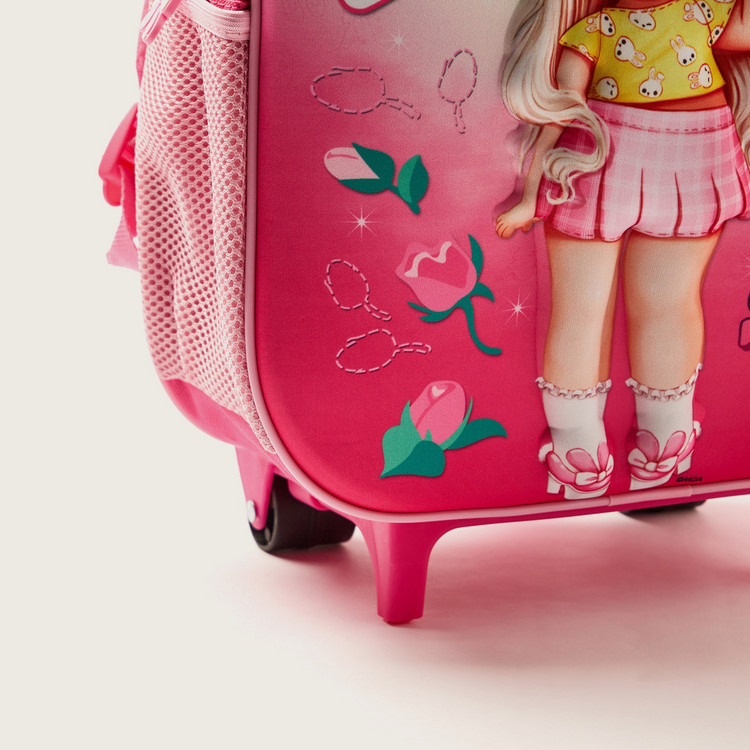 Na! Na! Na! Surprise 3D Print 3-Piece 16-inch Trolley Backpack Set