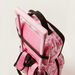 Juniors Flamingo Embossed Trolley Backpack with Lunch Bag and Pencil case-Trolleys-thumbnail-5