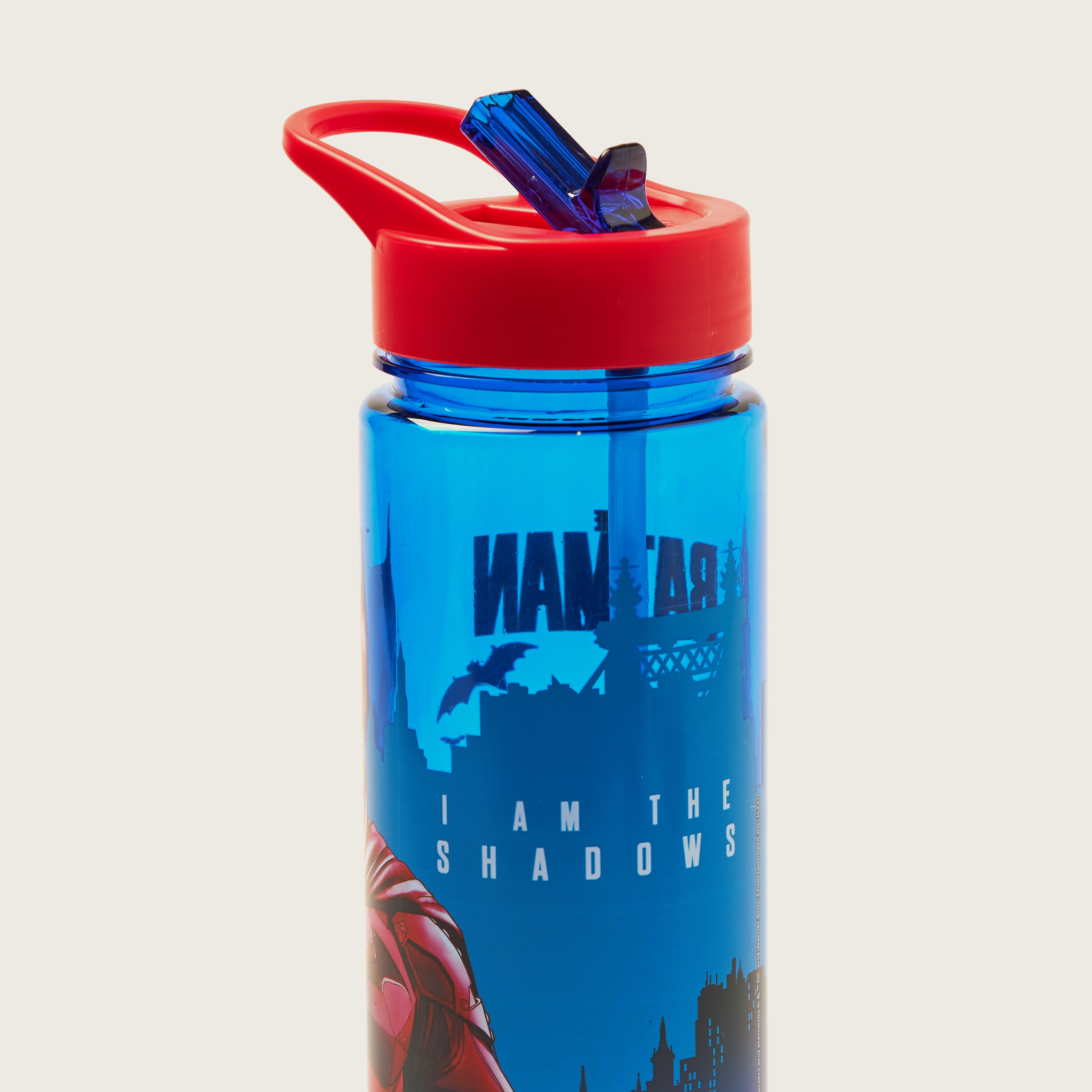 Batman Print Water Bottle - 650 ml-school-waterbottles-image-4