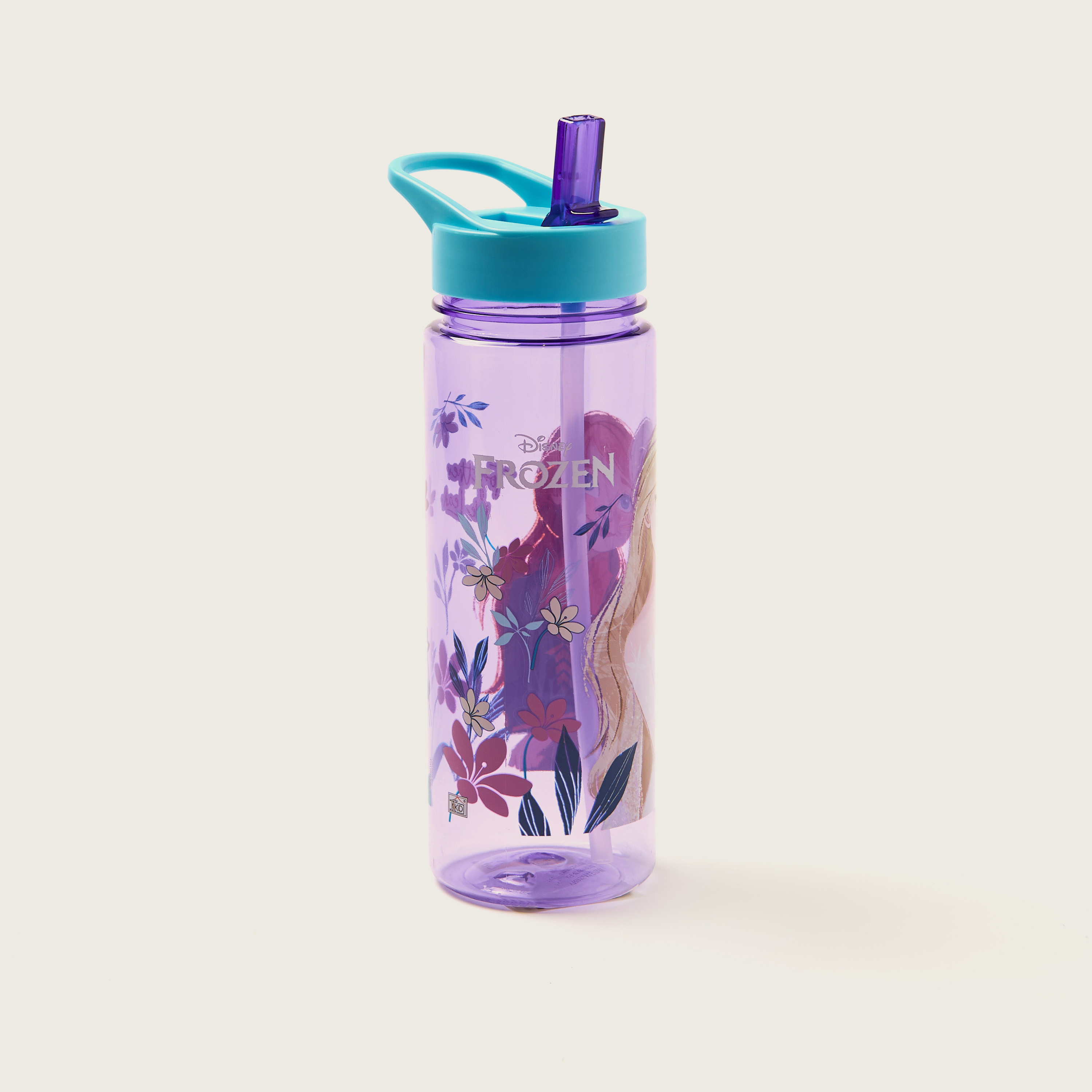 Disney Frozen Print Water Bottle - 650 ml-school-waterbottles-image-1