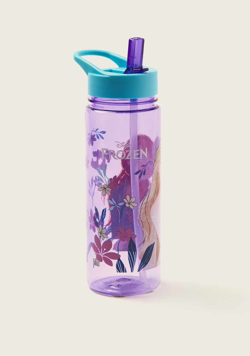 Disney Frozen Print Water Bottle - 650 ml-Water Bottles-image-0