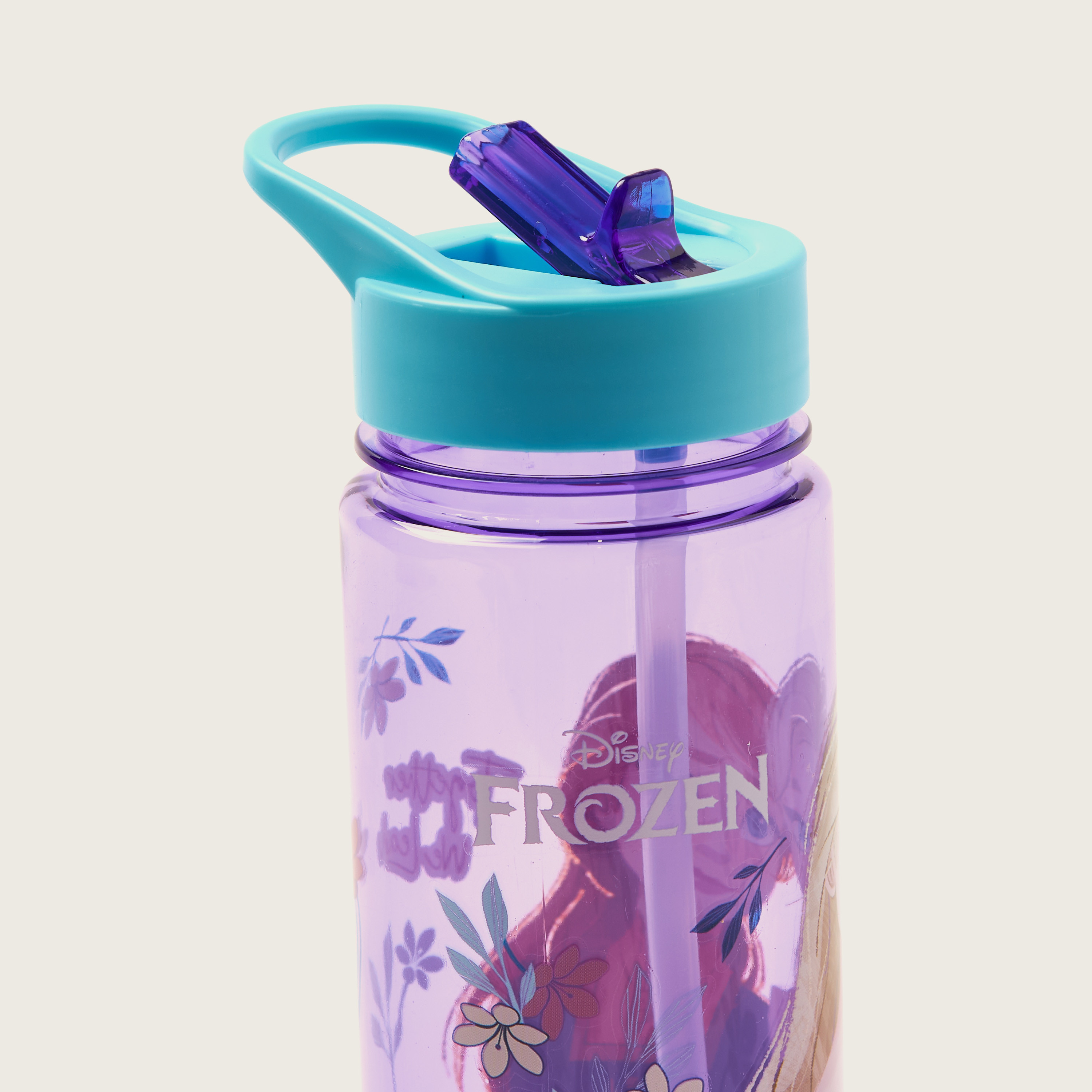 Disney Frozen Print Water Bottle - 650 ml-school-waterbottles-image-3