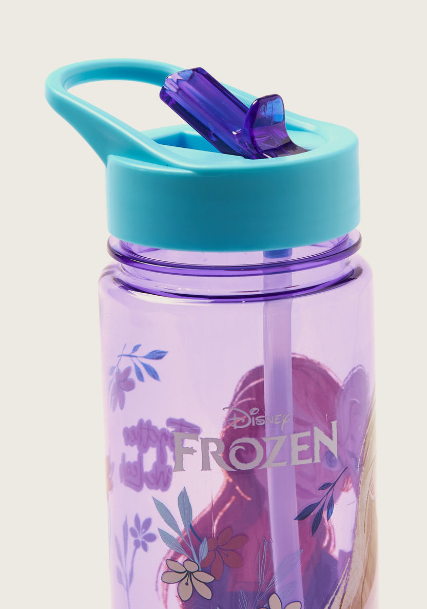 Disney Frozen Print Water Bottle - 650 ml-Water Bottles-image-2