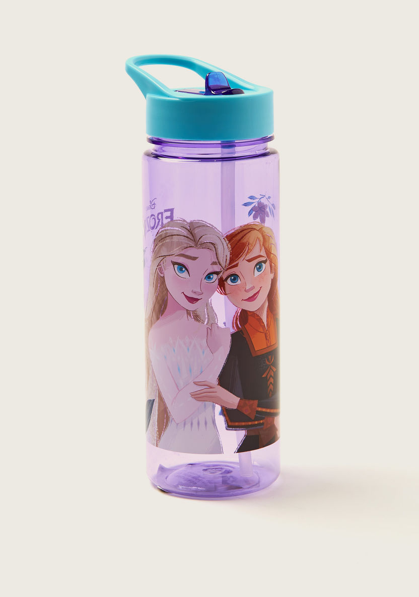 Disney Frozen Print Water Bottle - 650 ml-Water Bottles-image-3