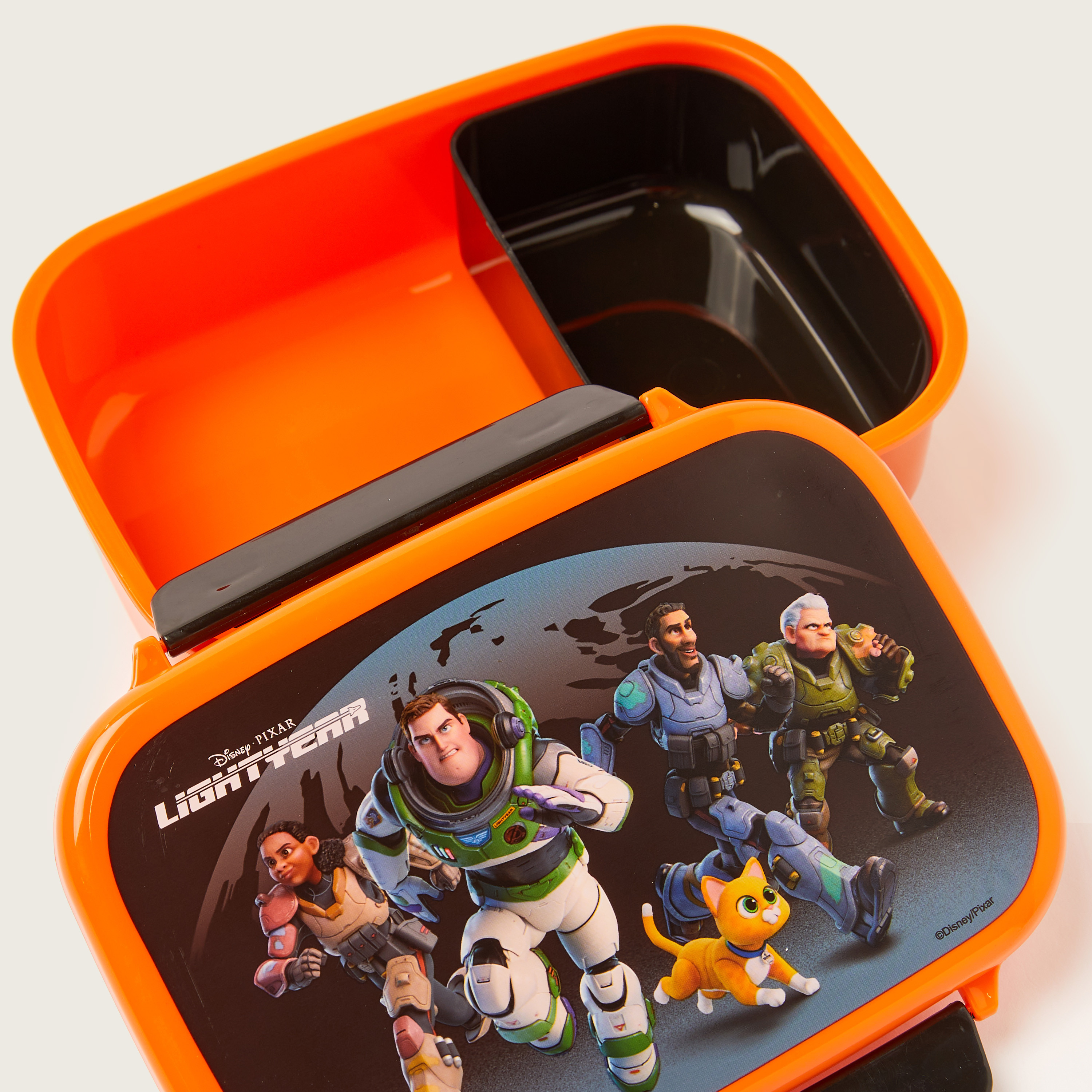 First Kid Lightyear Print Lunch Box with Tray and Clip Lock Lid-school-lunchessentials-lunchboxes-image-3