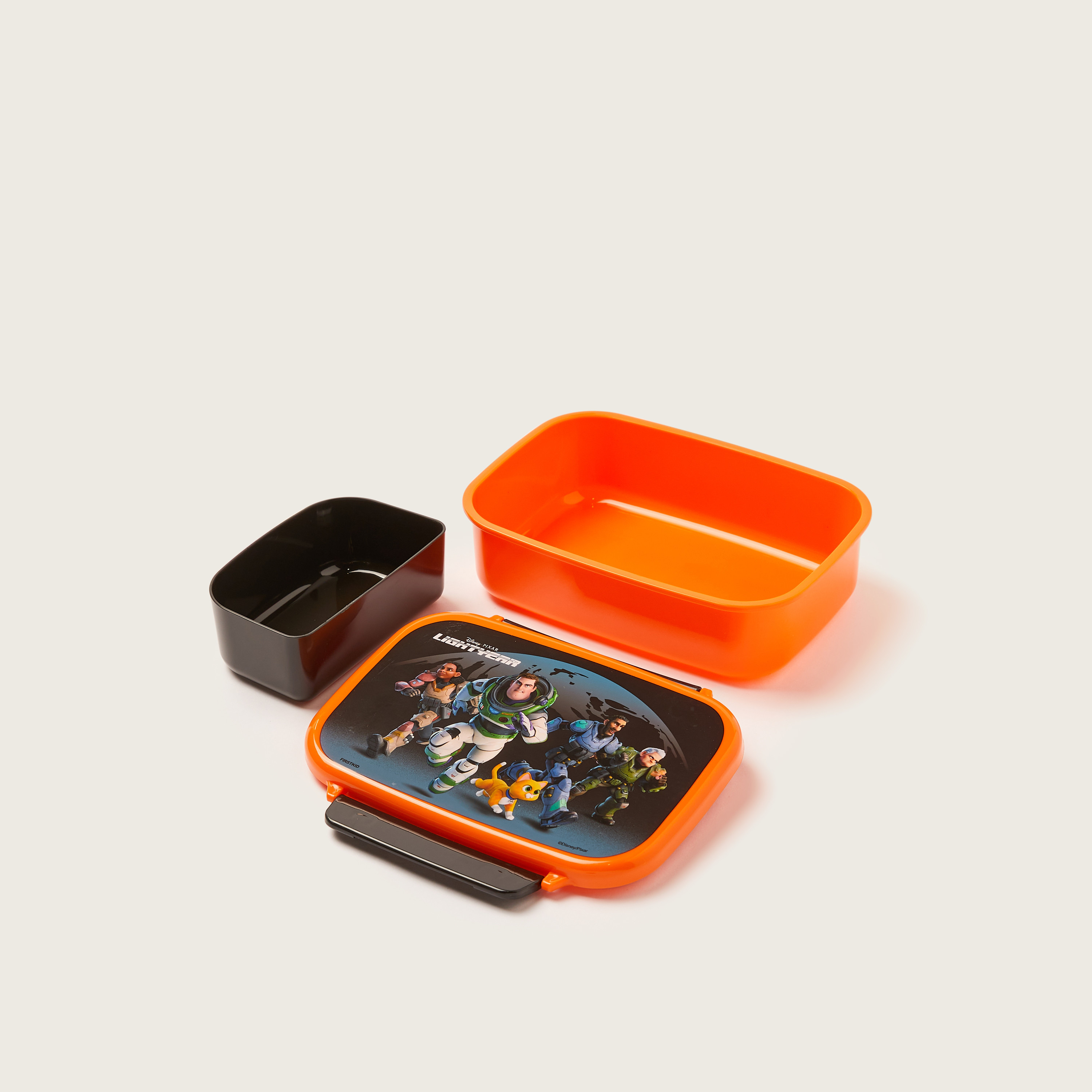 First Kid Lightyear Print Lunch Box with Tray and Clip Lock Lid-school-lunchessentials-lunchboxes-image-4