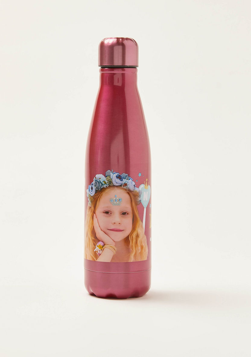First Kid Printed Stainless Steel Water Bottle - 600 ml-Water Bottles-image-0