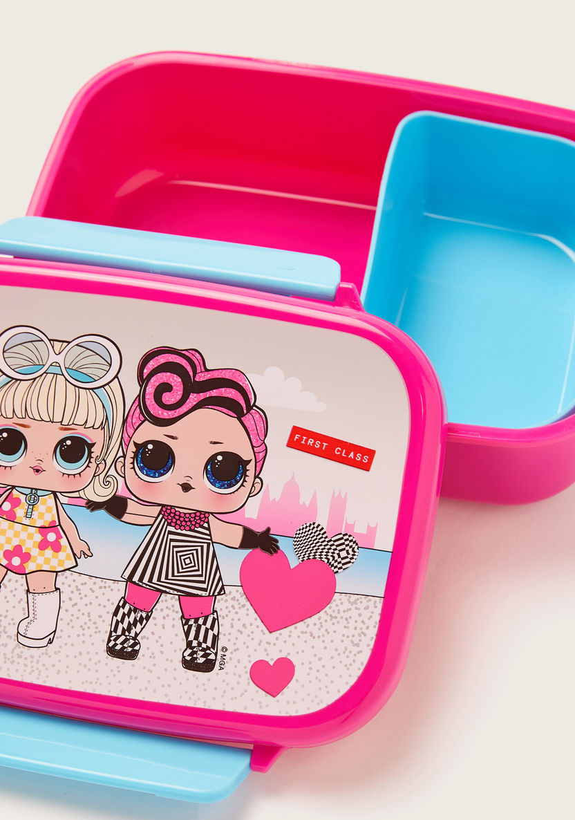 L.O.L. Surprise! Printed Lunch Box with Tray and Clip Lock Lid-Lunch Boxes-image-2