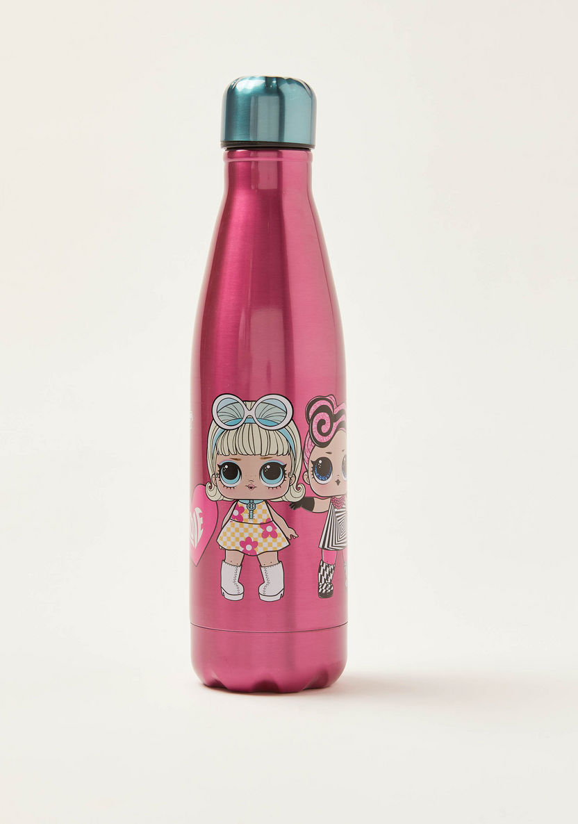 L.O.L. Surprise! Printed Stainless Steel Water Bottle - 600 ml-Water Bottles-image-0