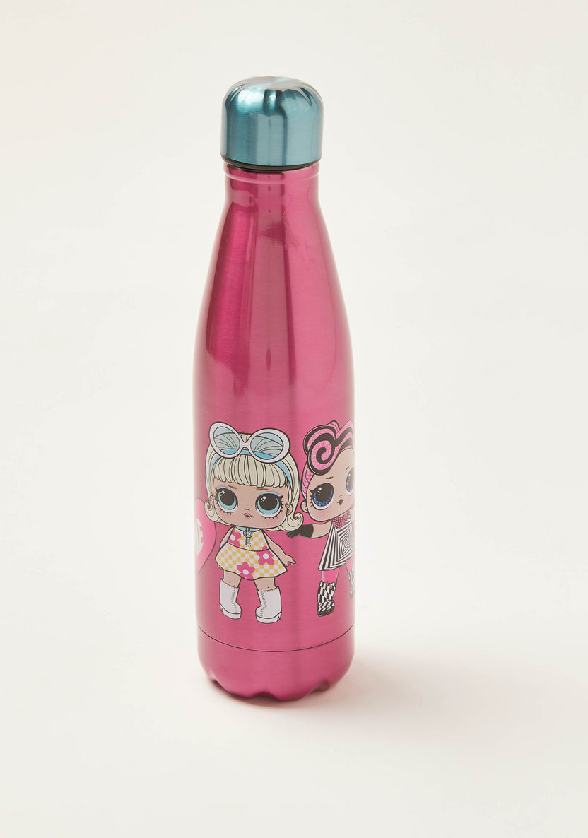 L.O.L. Surprise! Printed Stainless Steel Water Bottle - 600 ml-Water Bottles-image-1