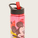 Disney Mickey Mouse Print Sipper Water Bottle with Screw Lid - 650 ml-Water Bottles-thumbnail-2