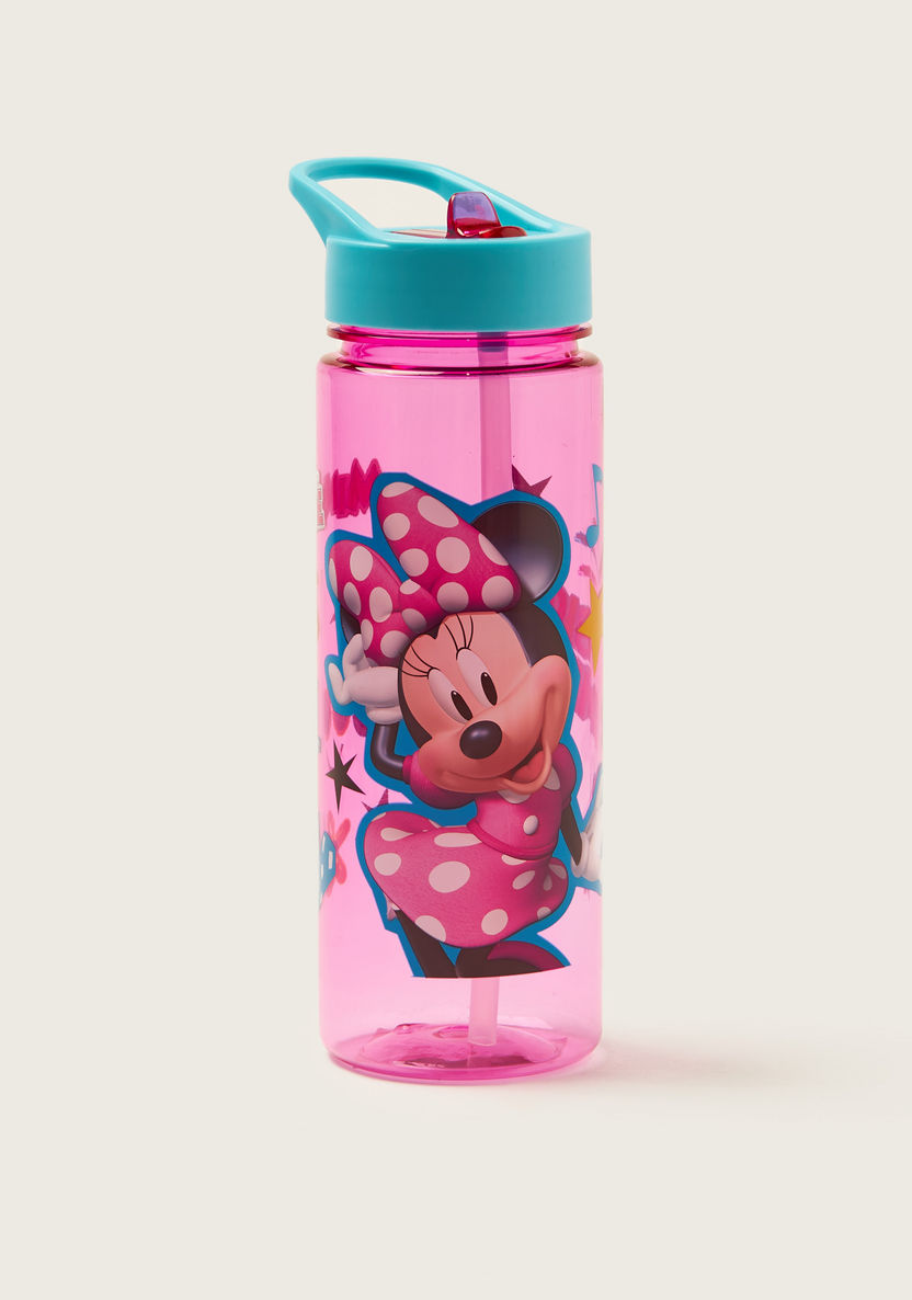 Disney Minnie Mouse Print Water Bottle - 650 ml-Water Bottles-image-0