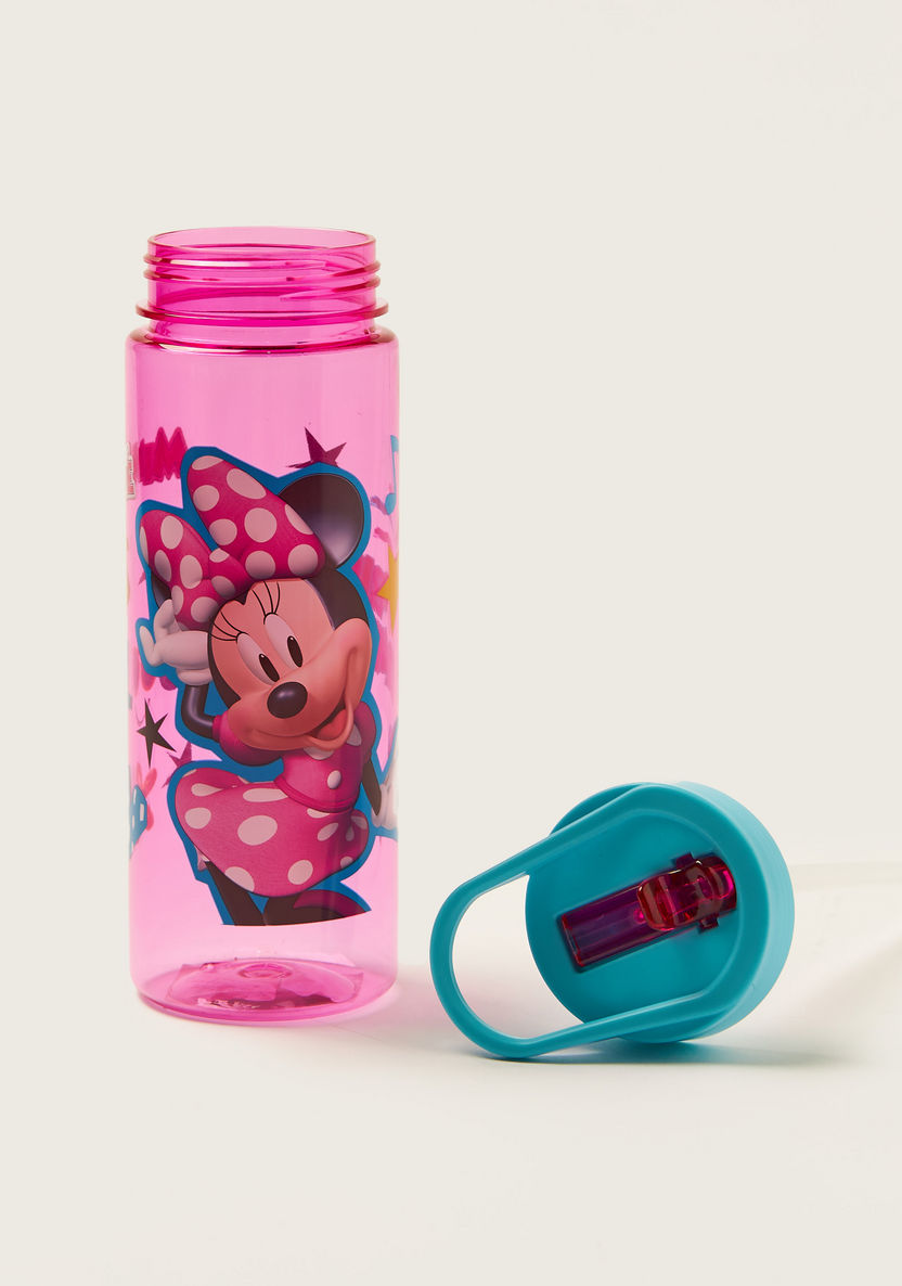 Disney Minnie Mouse Print Water Bottle - 650 ml-Water Bottles-image-2