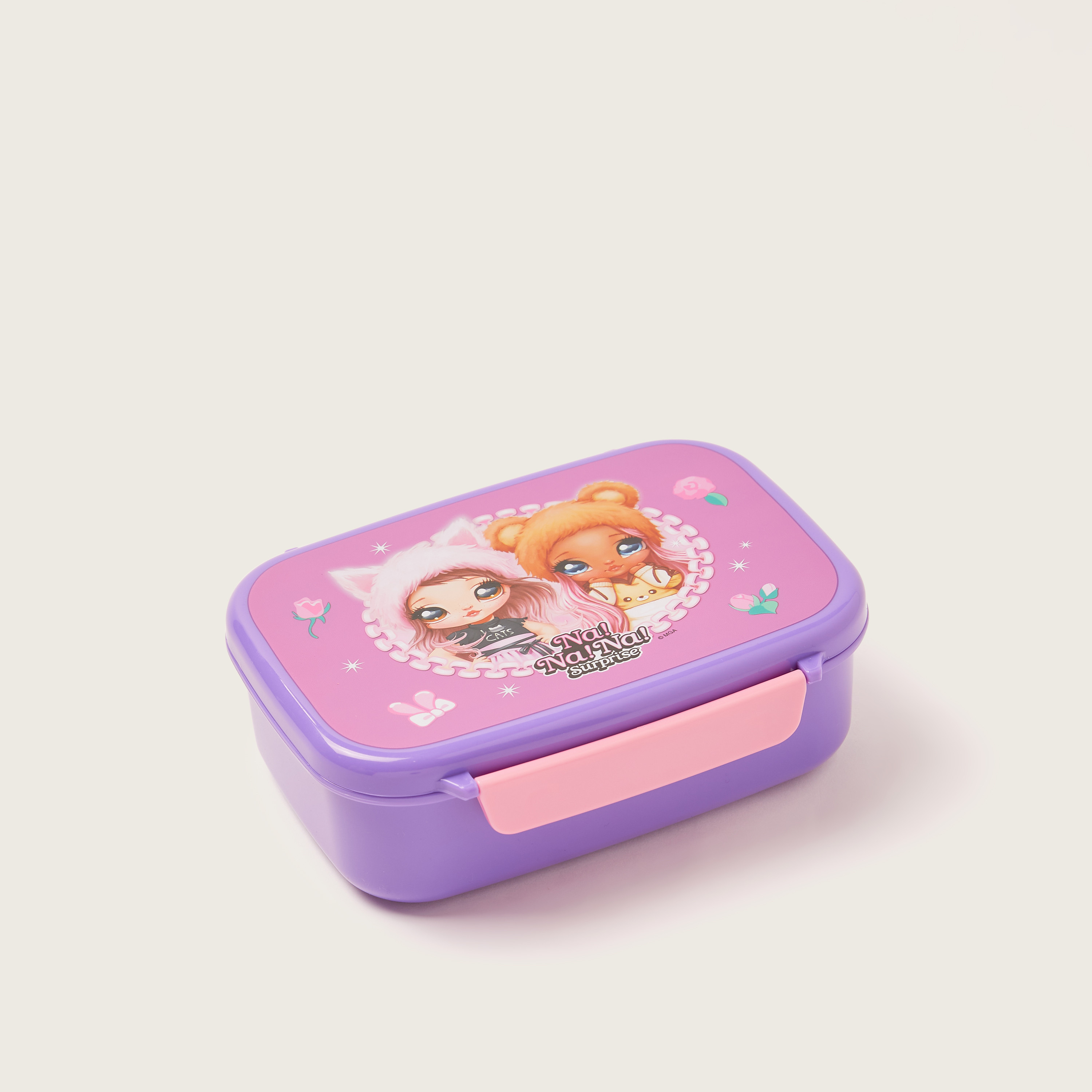 Na! Na! Na! Surprise Printed Lunch Box with Tray and Clip Lock Lid-school-lunchessentials-lunchboxes-image-2