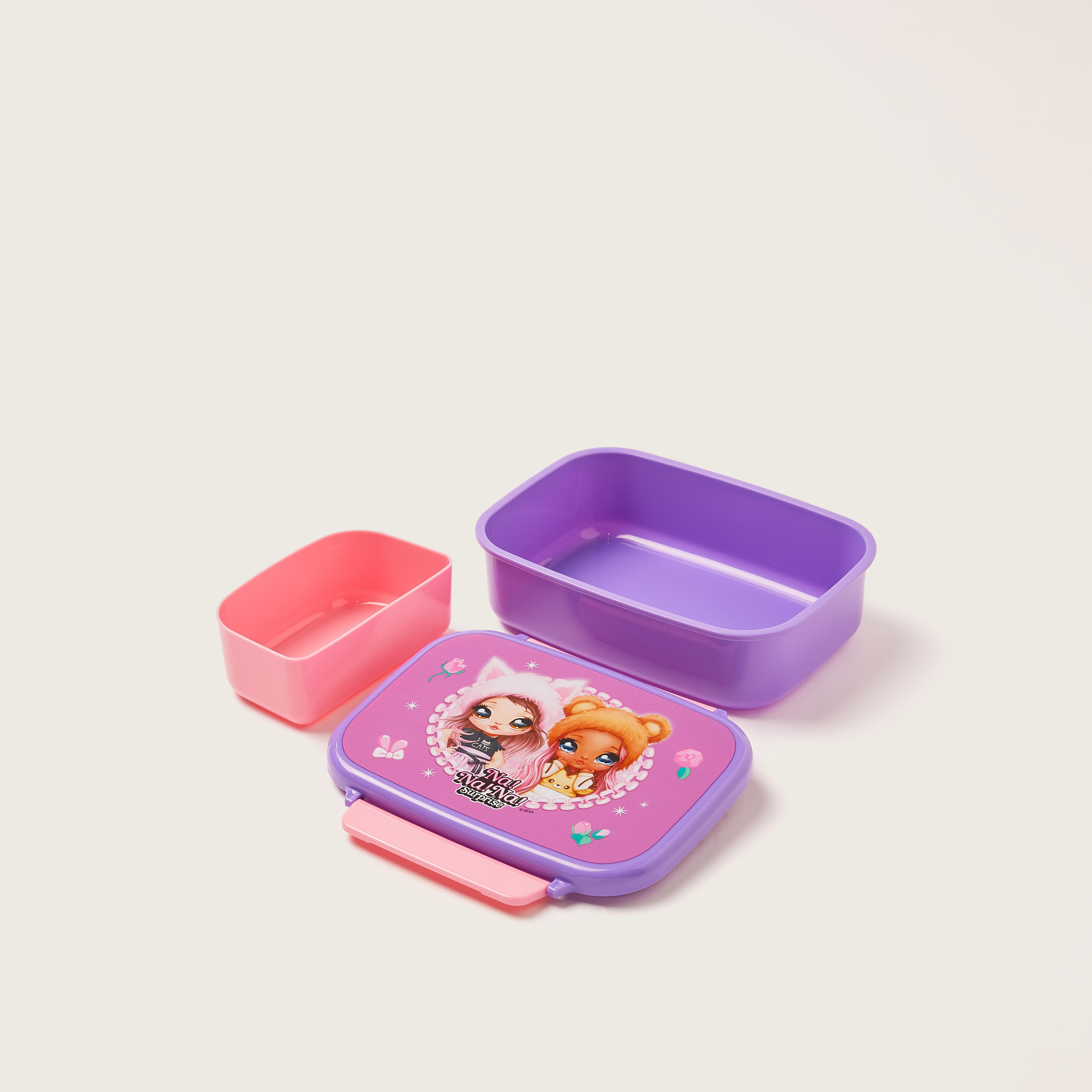 Na! Na! Na! Surprise Printed Lunch Box with Tray and Clip Lock Lid-school-lunchessentials-lunchboxes-image-4