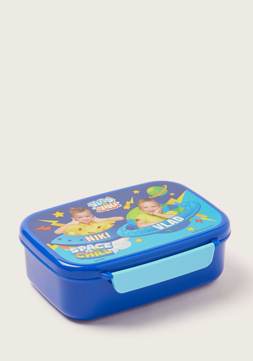 Vlad & Nikki Printed Lunch Box with Tray and Clip Lock Lid-Lunch Boxes-image-1