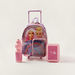 Simba Barbie Print Trolly Backpack with Lunch Box and Water Bottle - 14 inches-School Sets-thumbnail-6