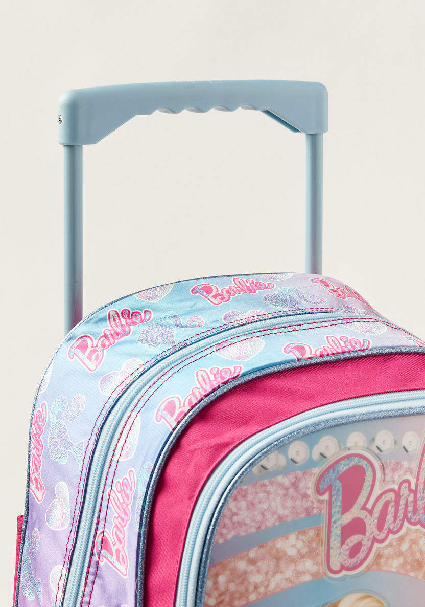 Simba 5-Piece Barbie Print Trolley Backpack Set-School Sets-image-10