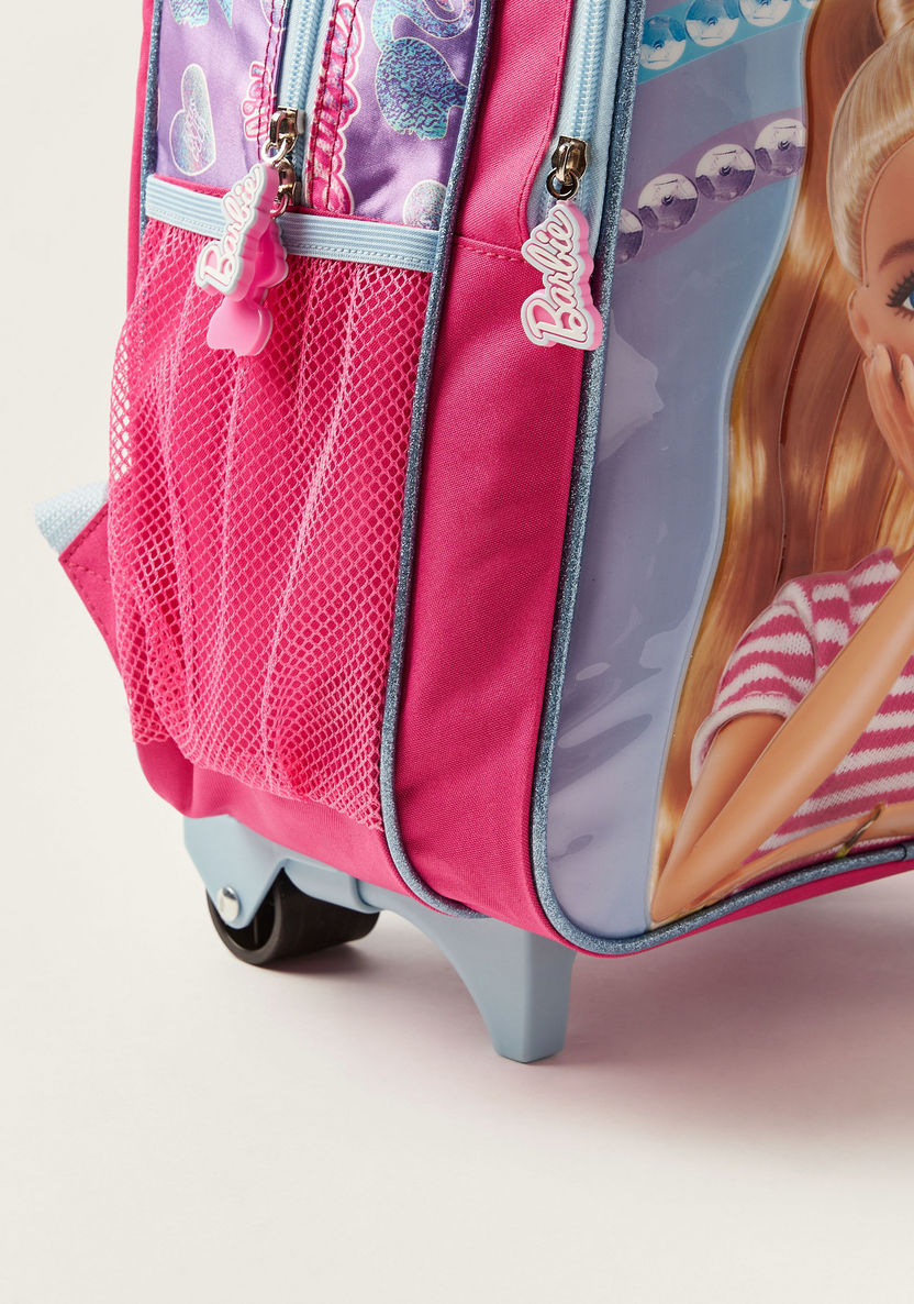 Simba 5-Piece Barbie Print Trolley Backpack Set-School Sets-image-11