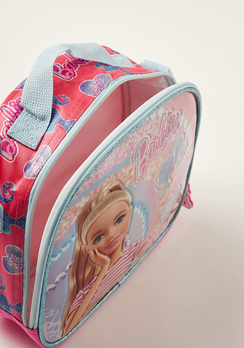 Simba 5-Piece Barbie Print Trolley Backpack Set-School Sets-image-3