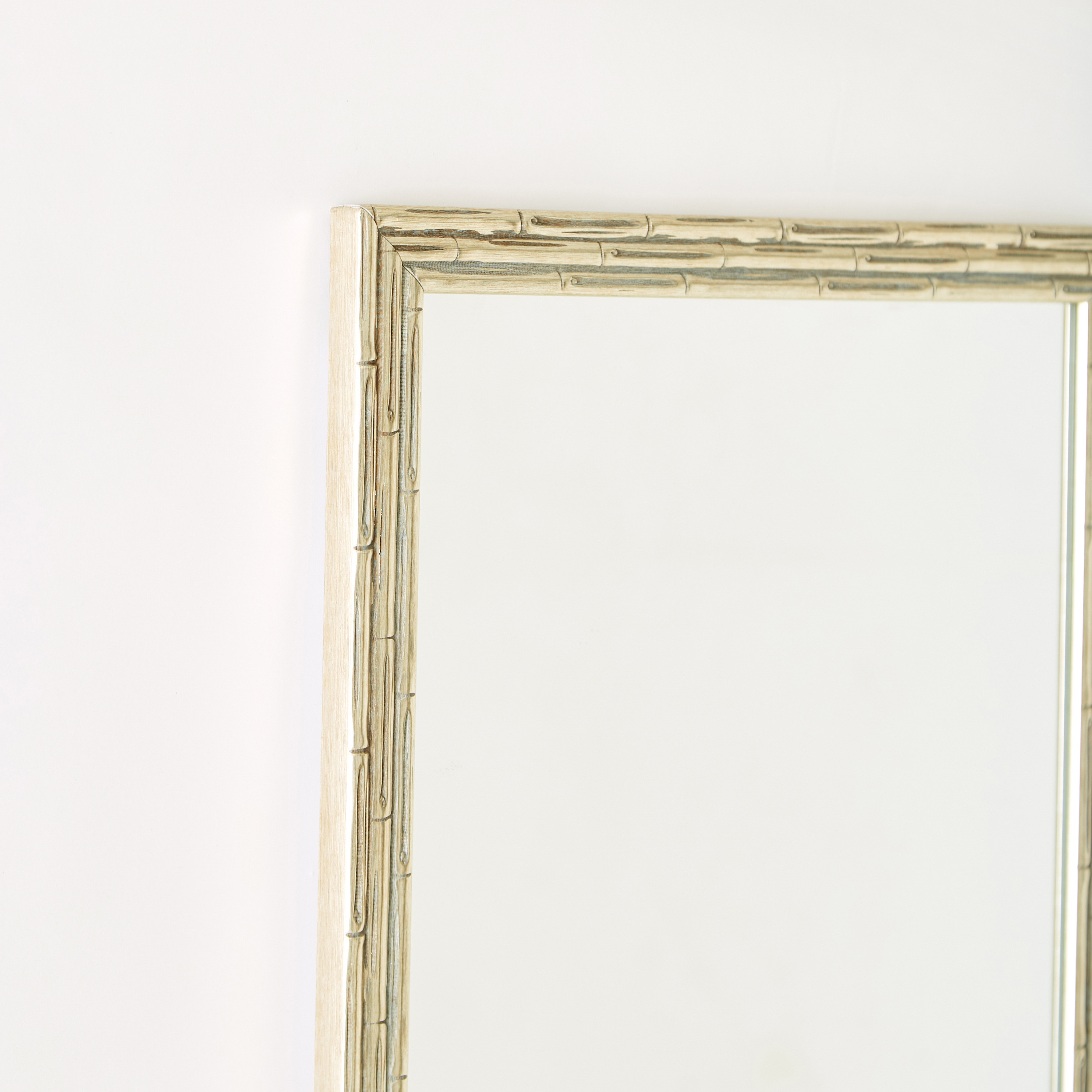 Long Polyresin Wall Mirror - 43x2 cms-household-walldecorandmirrors-mirrors-wallmirrors-image-3
