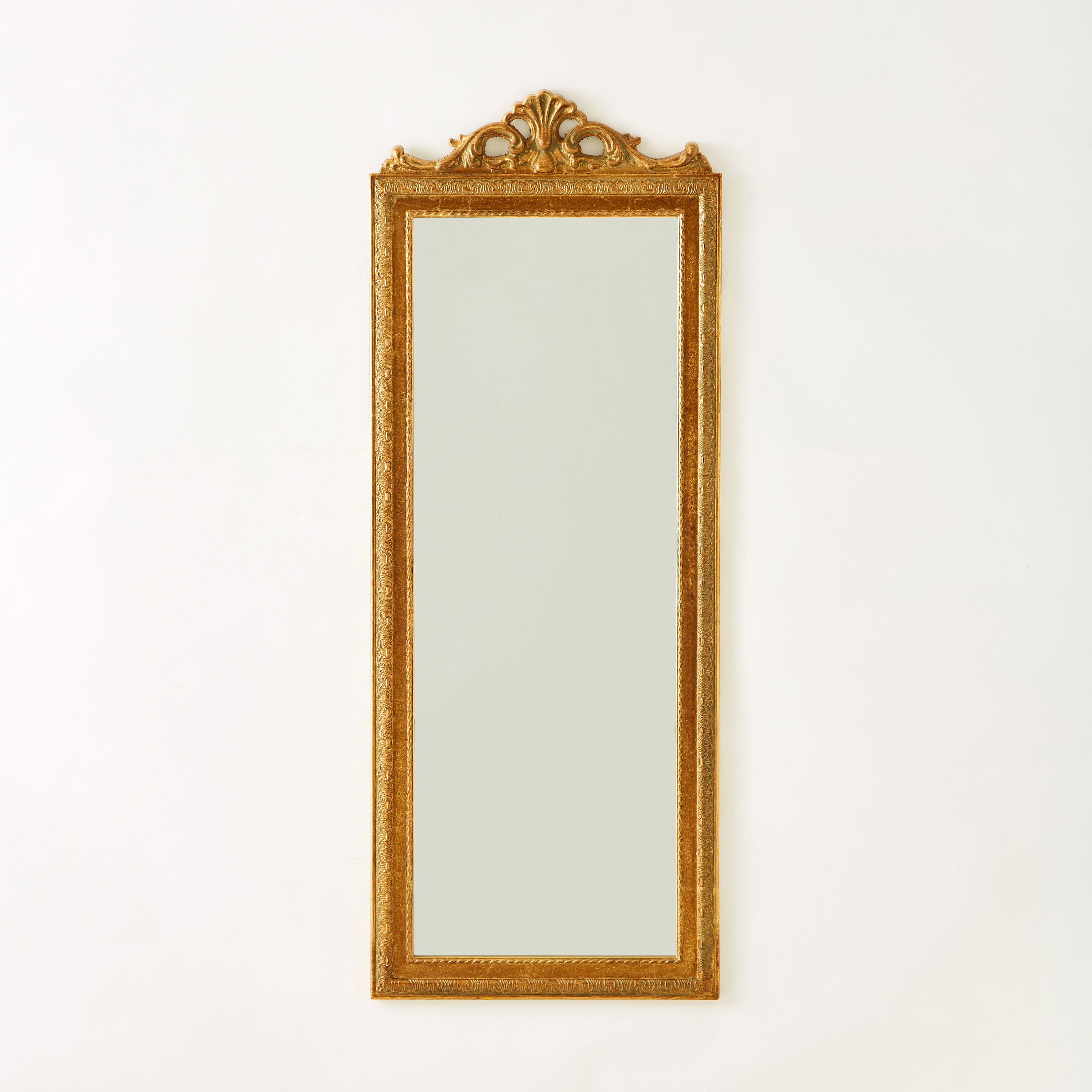 Rectangular Antique Wall Mirror - 50x2 cms-household-walldecorandmirrors-mirrors-wallmirrors-image-1