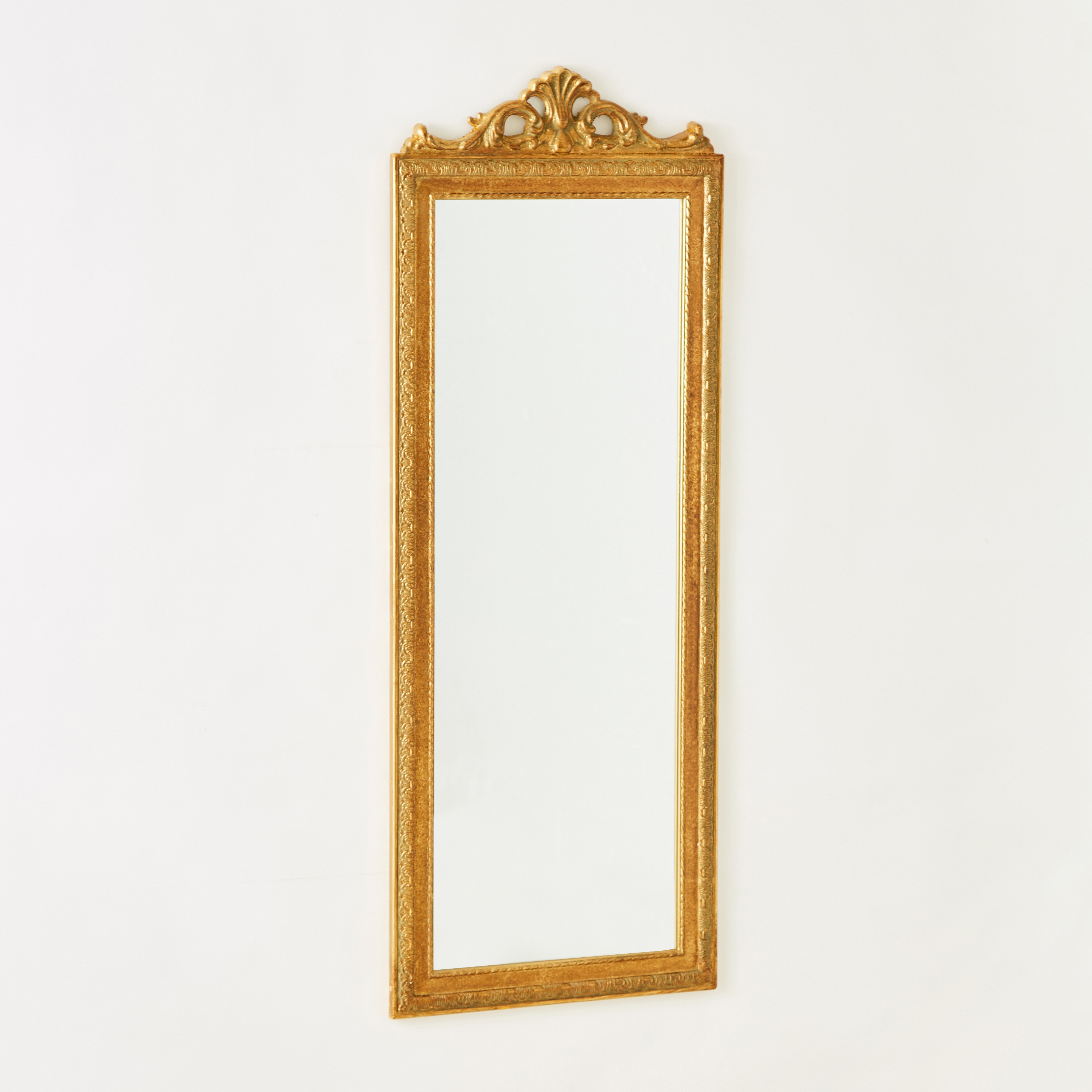 Rectangular Antique Wall Mirror - 50x2 cms-household-walldecorandmirrors-mirrors-wallmirrors-image-2