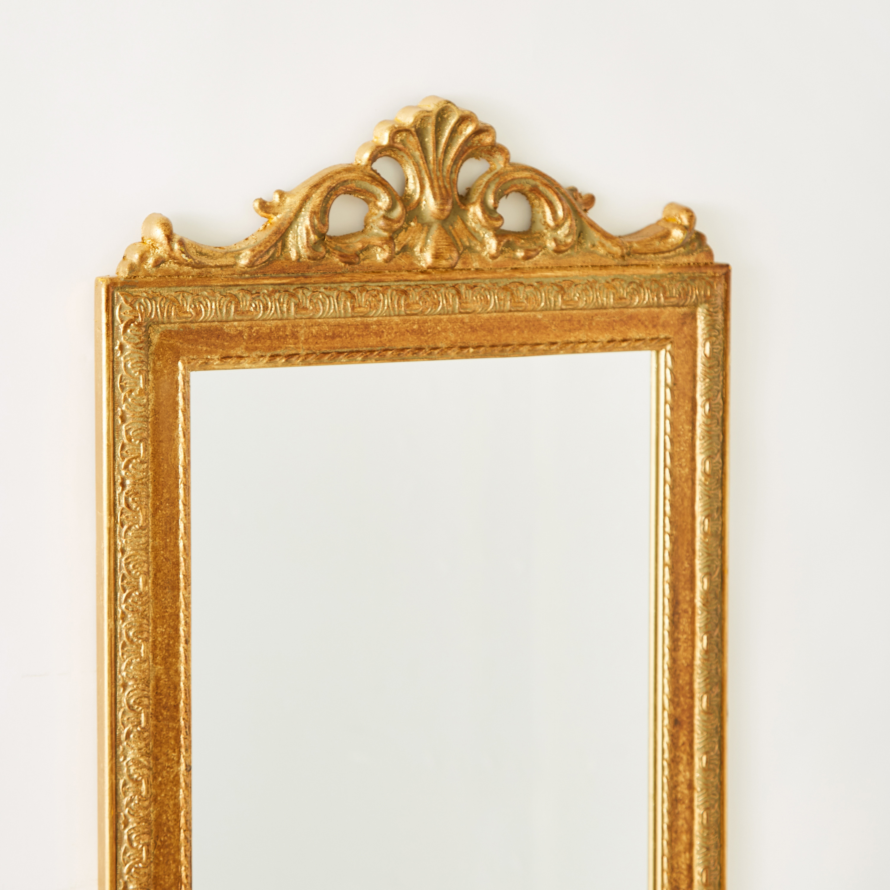 Rectangular Antique Wall Mirror - 50x2 cms-household-walldecorandmirrors-mirrors-wallmirrors-image-3