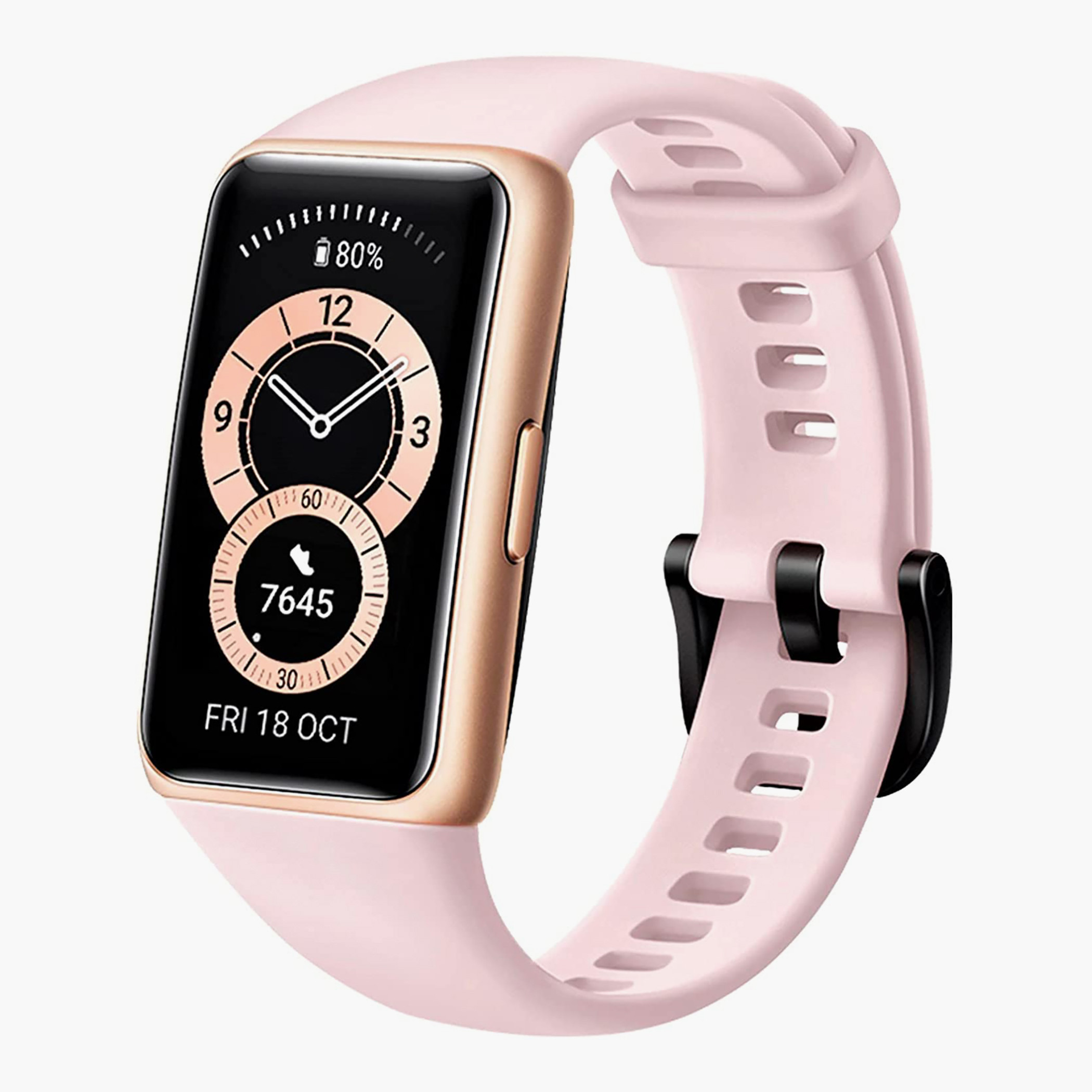 WATCHBAND6PINK- راقب حزام راتنج ساعة ذكية لون القرنفل ملك الرجال هواوي-men-watchesandjewellery-watches-image-1