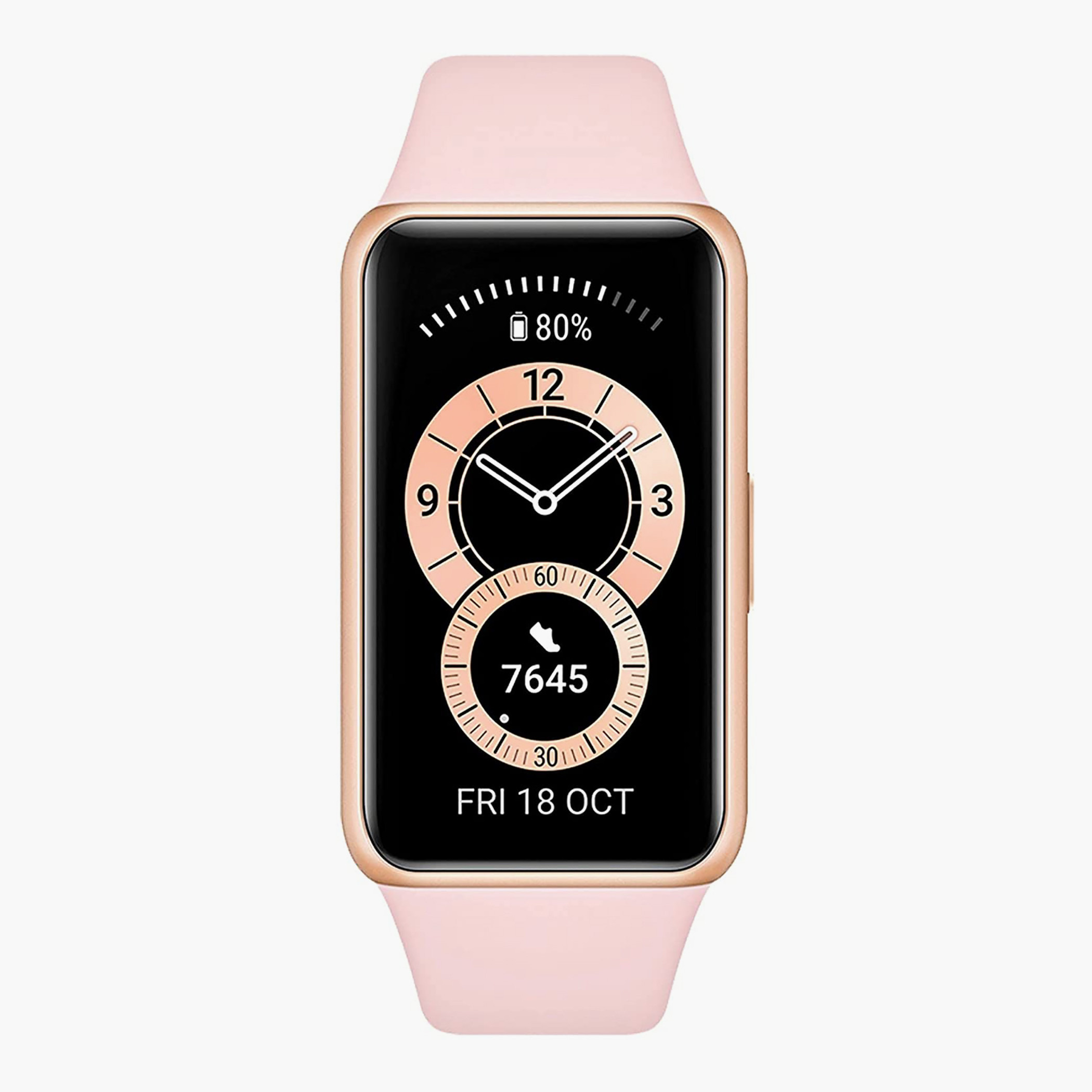 WATCHBAND6PINK- راقب حزام راتنج ساعة ذكية لون القرنفل ملك الرجال هواوي-men-watchesandjewellery-watches-image-2