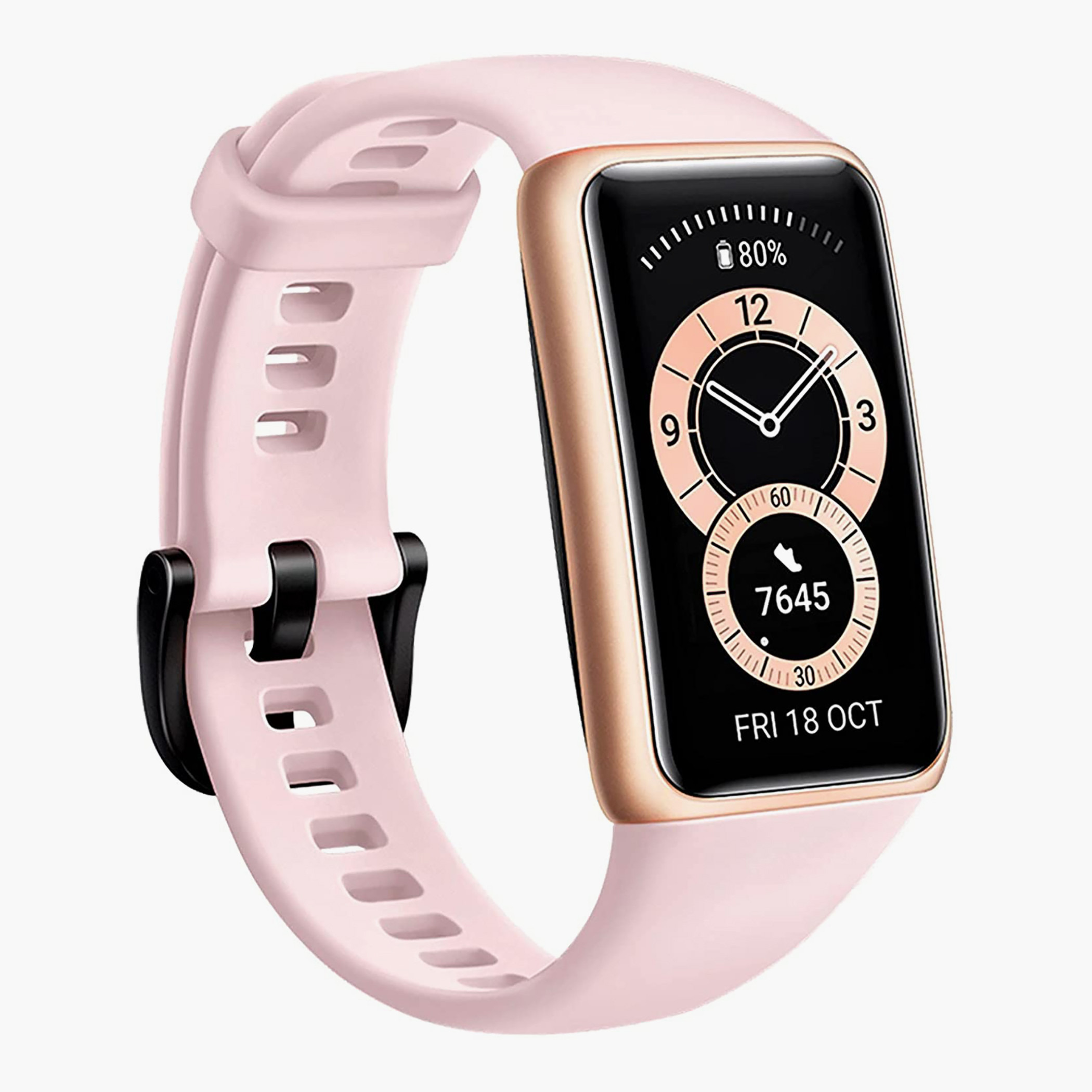 WATCHBAND6PINK- راقب حزام راتنج ساعة ذكية لون القرنفل ملك الرجال هواوي-men-watchesandjewellery-watches-image-3