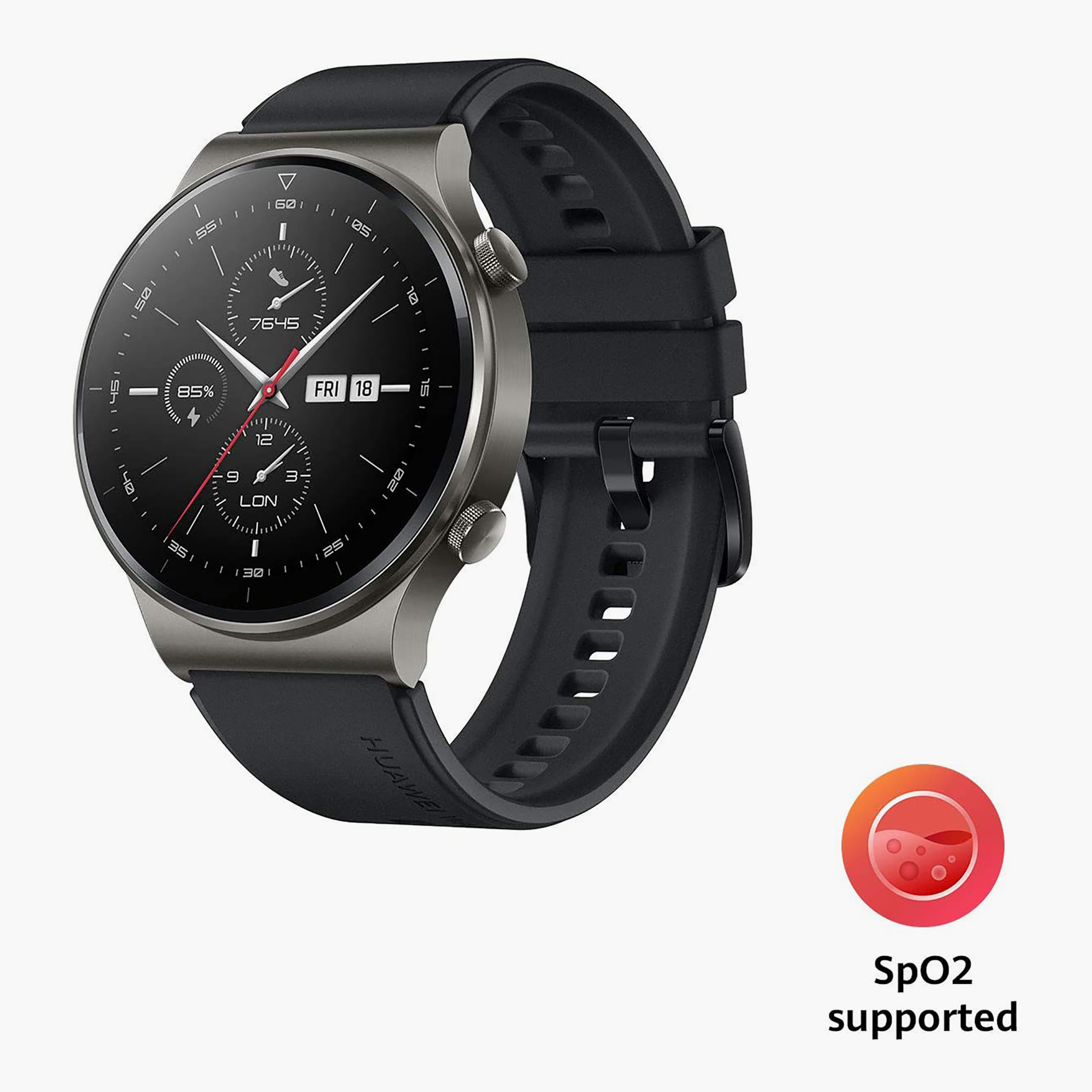 GT2PROVIDB19- راقب حزام راتنج ساعة ذكية أسود ملك الرجال هواوي-men-watchesandjewellery-watches-image-3