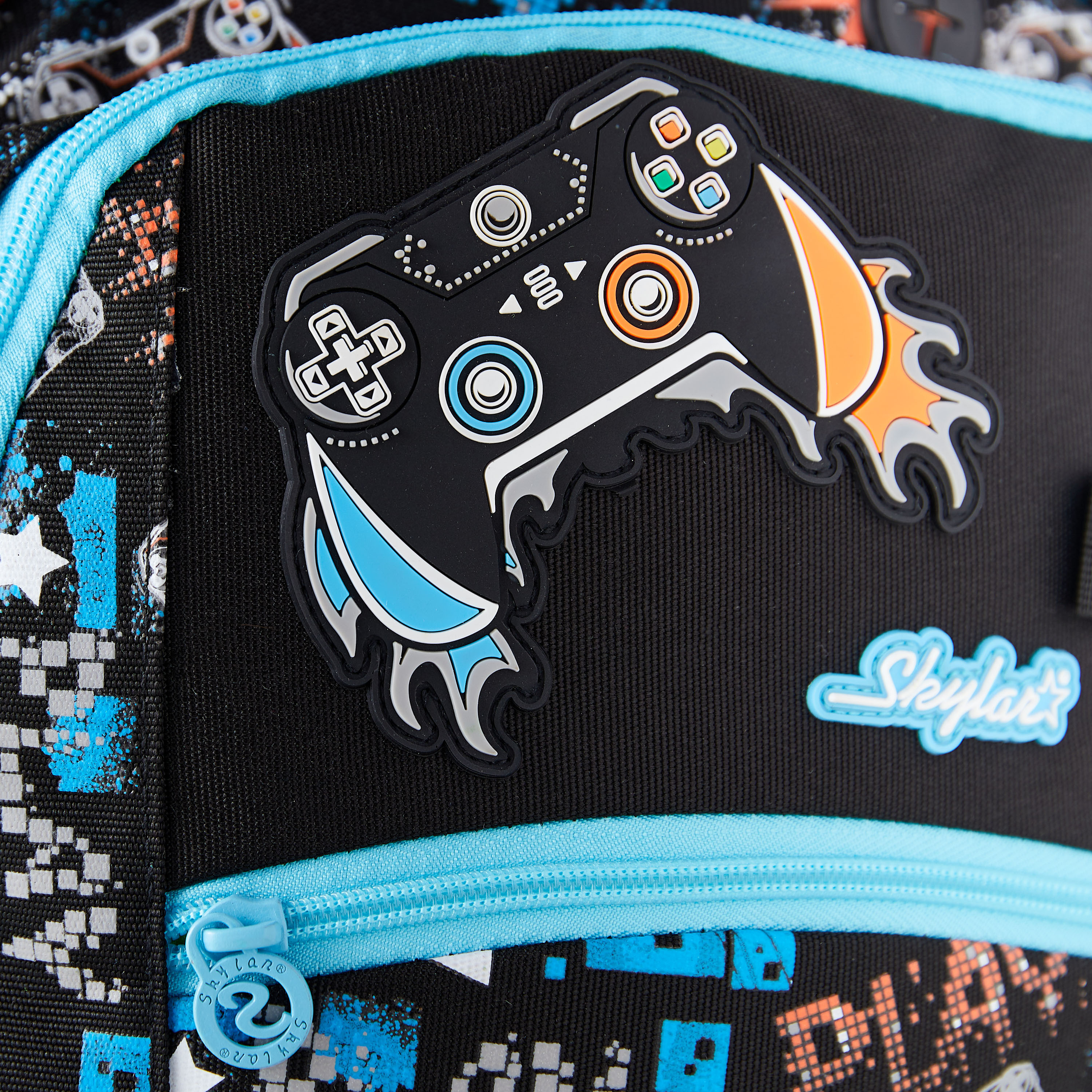 شنطة ظهر بحزام قابل للتعديل وسحاب إغلاق وطبعات من سكايلر-school-bagsandbackpacks-backpacks-image-5