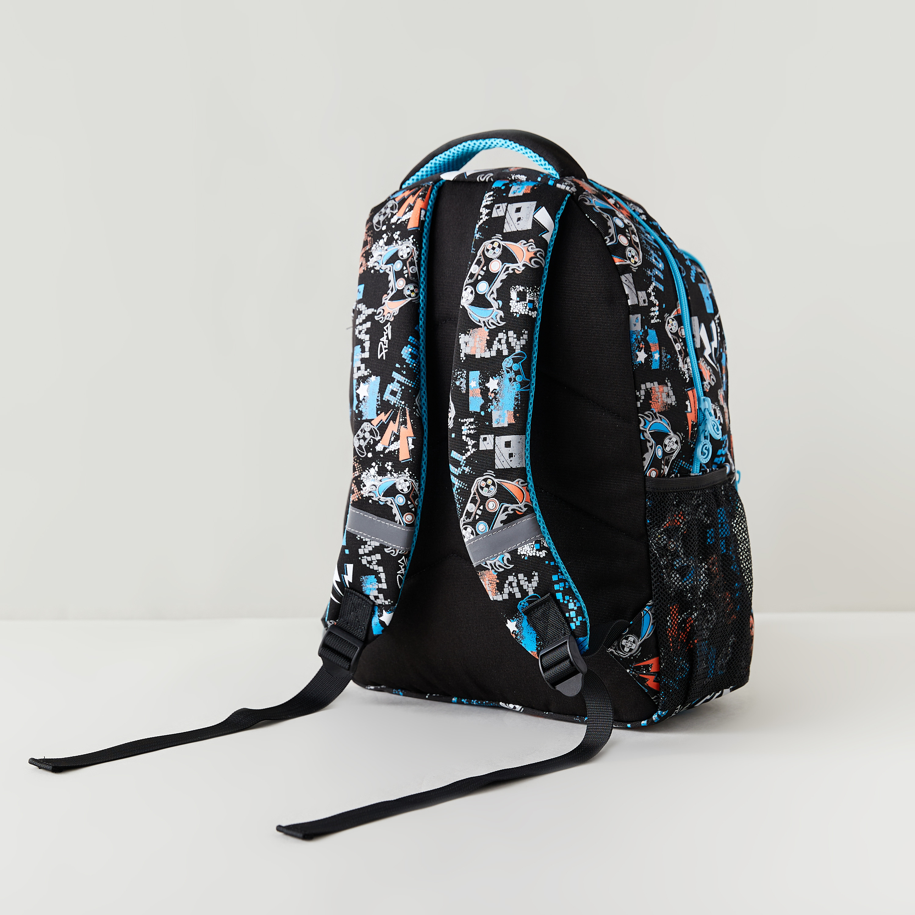 شنطة ظهر بحزام قابل للتعديل وسحاب إغلاق وطبعات من سكايلر-school-bagsandbackpacks-backpacks-image-6