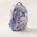 Juniors Floral Print 18-inch Backpack with Zip Closure and Pencil Case-Backpacks-thumbnail-2