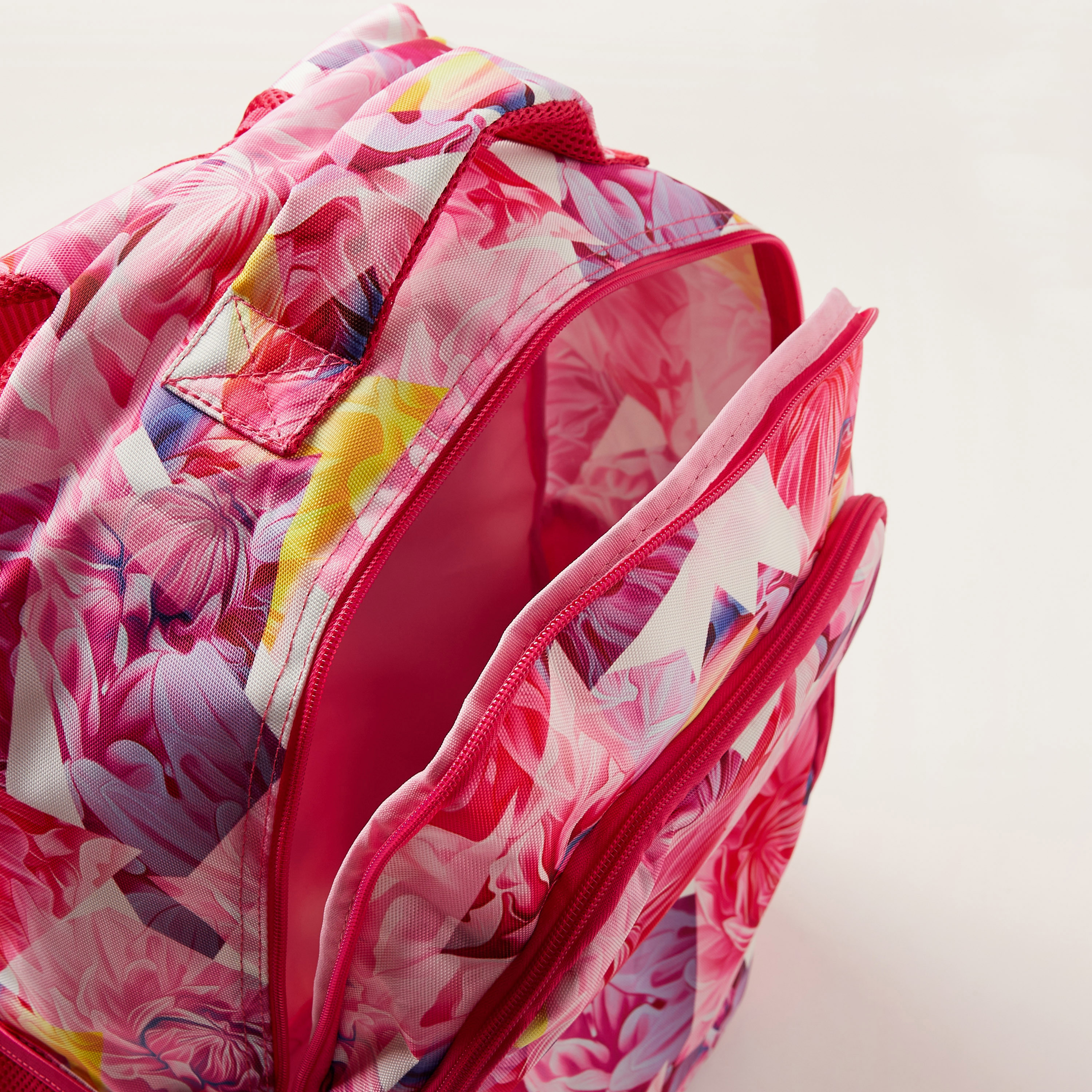 Juniors Floral Print 18-inch Backpack with Zip Closure and Pencil Case-school-bagsandbackpacks-backpacks-image-6