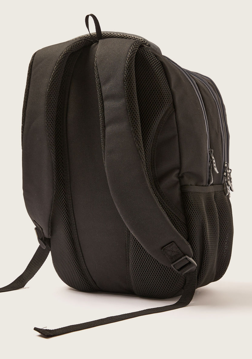 Juniors Printed Backpack with Adjustable Shoulder Straps - 18 inches-Backpacks-image-3