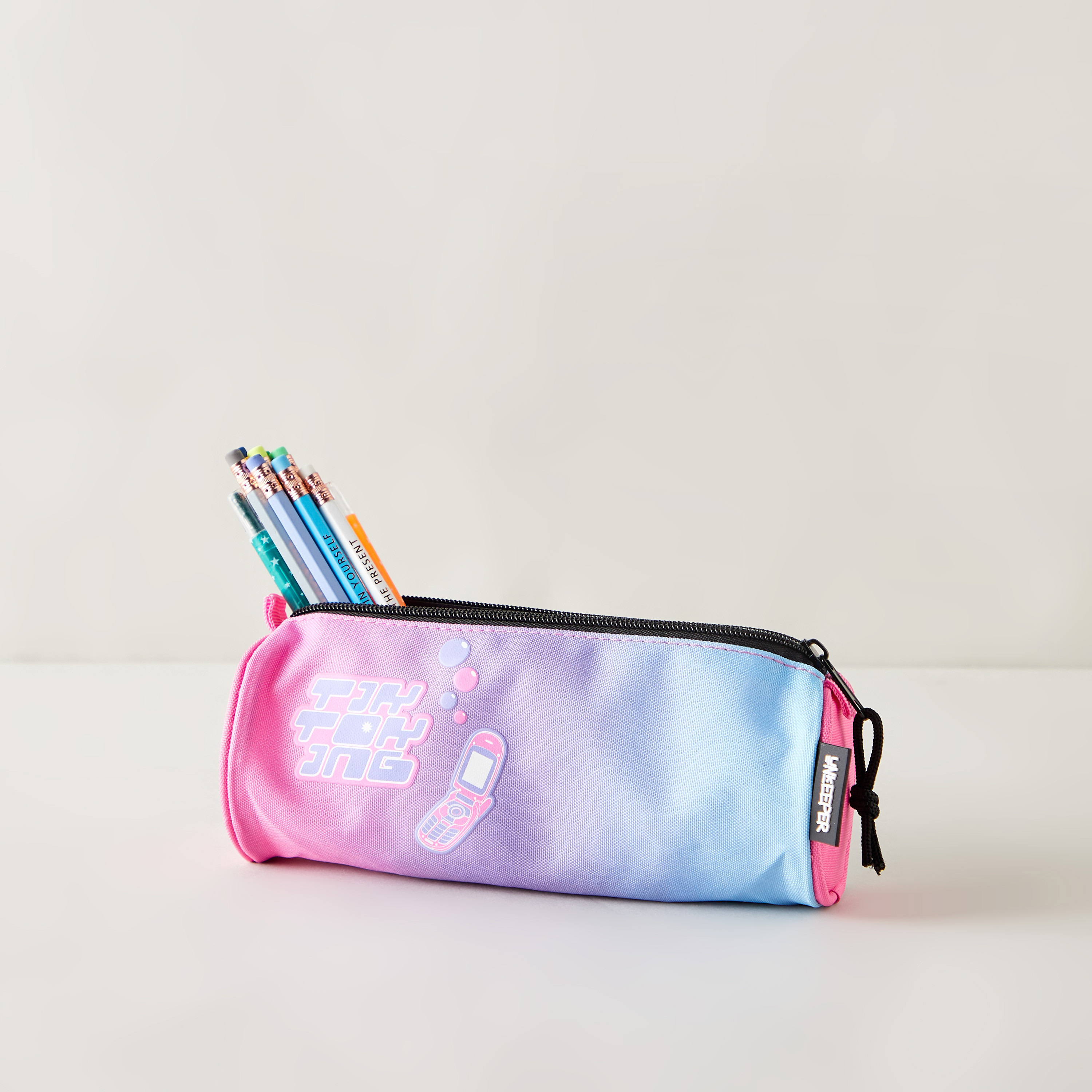 Unkeeper Printed Pencil Case with Zip Closure-school-stationery-pencilcases-image-4