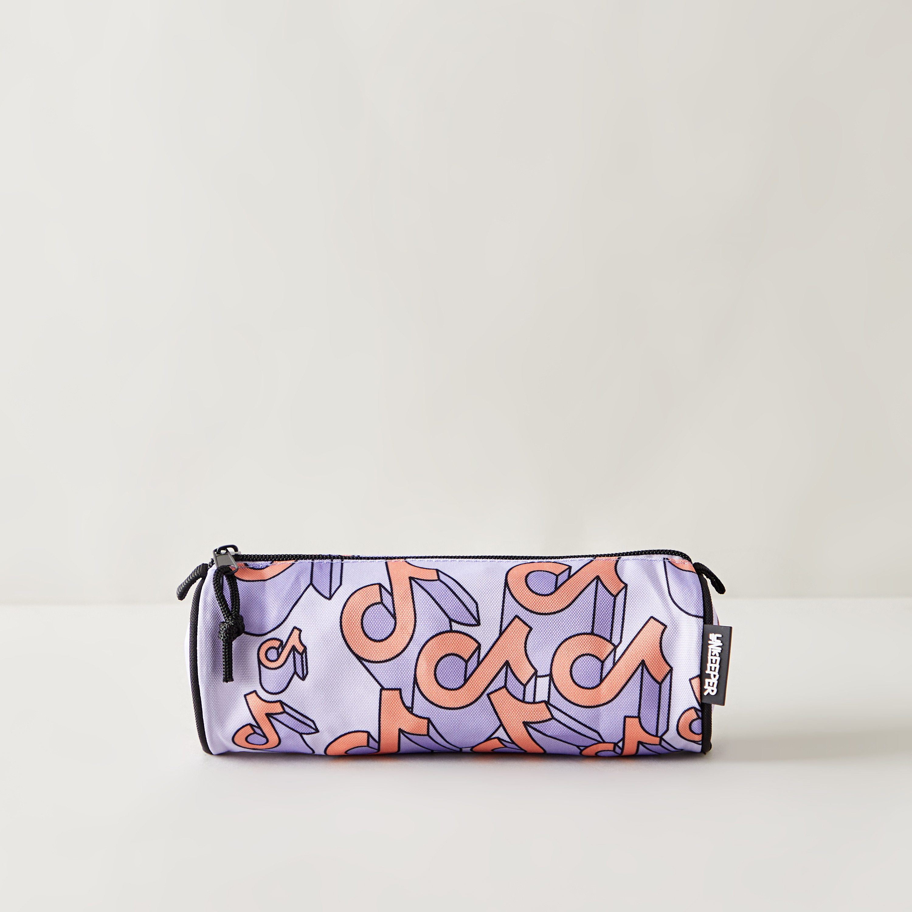 Unkeeper TikTok Print Rectangular Pencil Case with Zip Closure-school-stationery-pencilcases-image-1