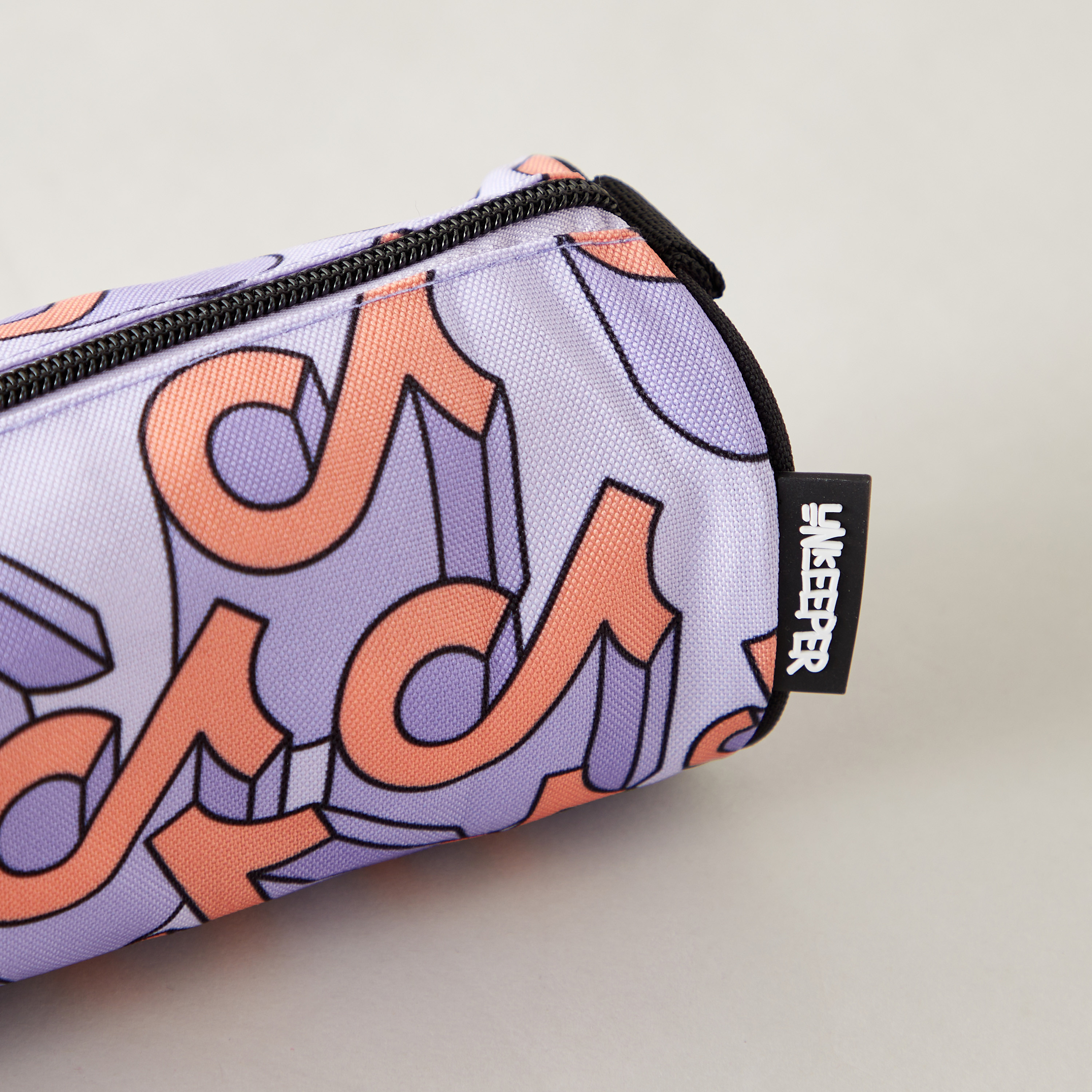 Unkeeper TikTok Print Rectangular Pencil Case with Zip Closure-school-stationery-pencilcases-image-3