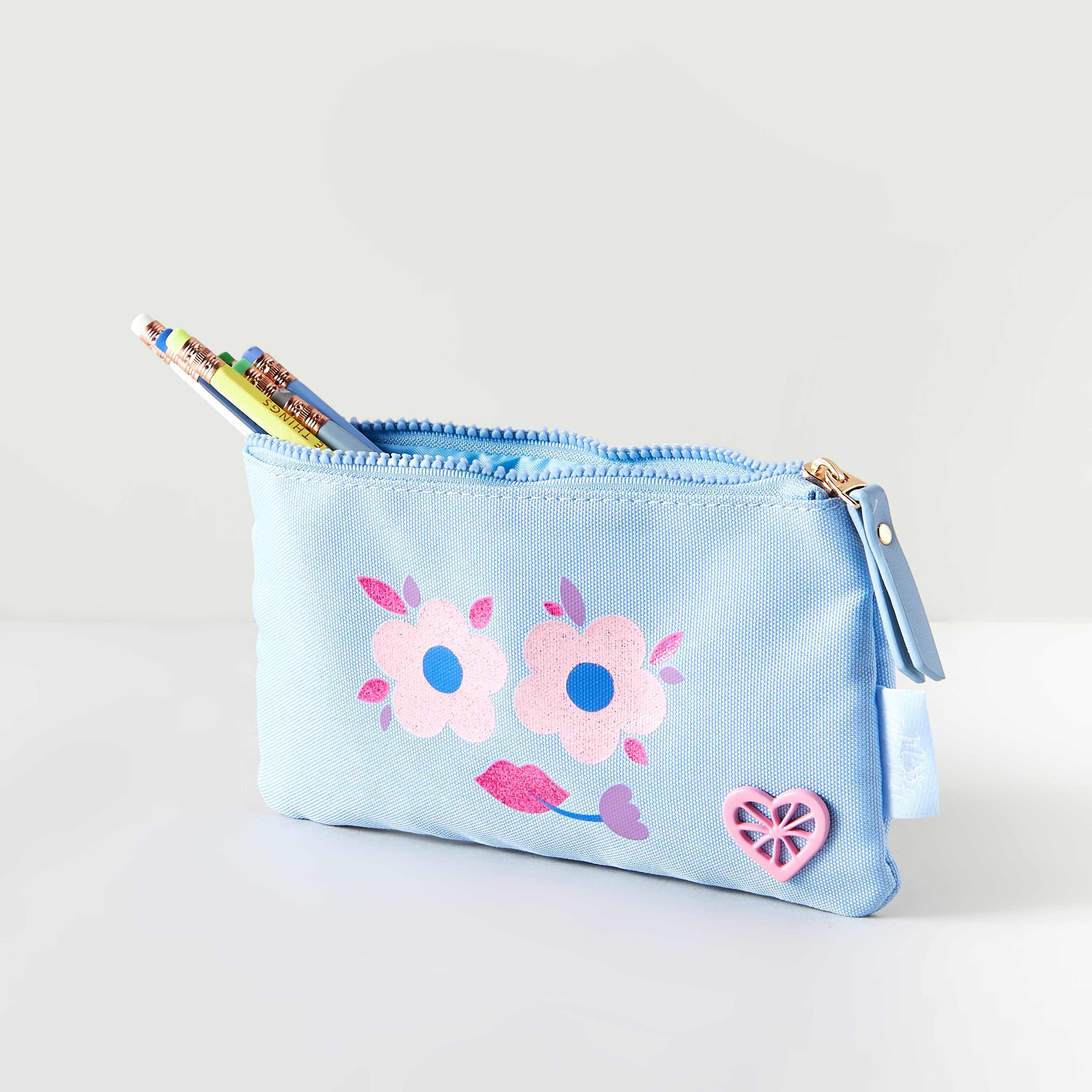 MISS LEMONADE Printed Pencil Case with Zip Closure-school-stationery-pencilcases-image-2