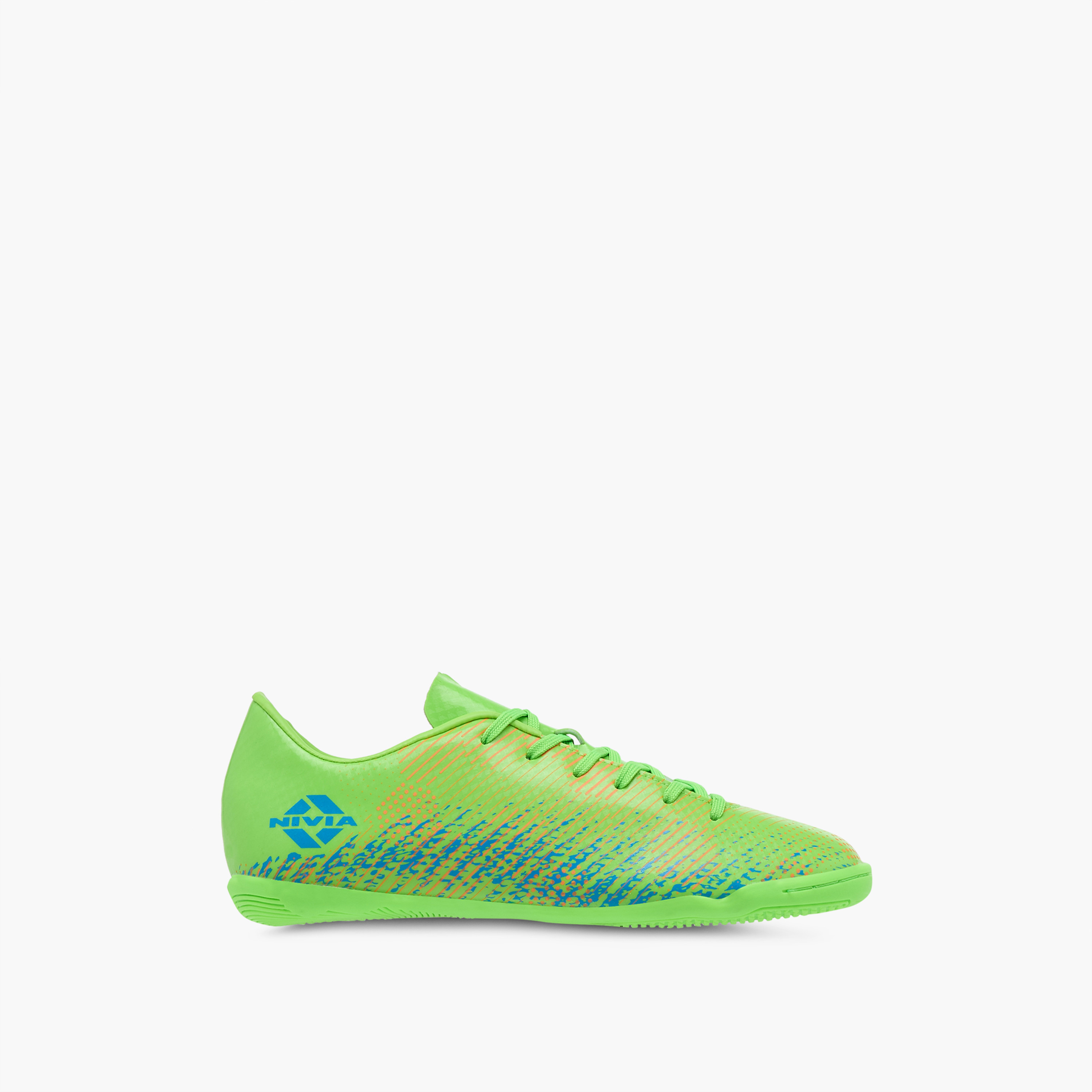 أحذية كرة الصالات من نيفيا انكاونتر 9.0 أخضر نيون / أزرق-sports-boys-shoes-image-3