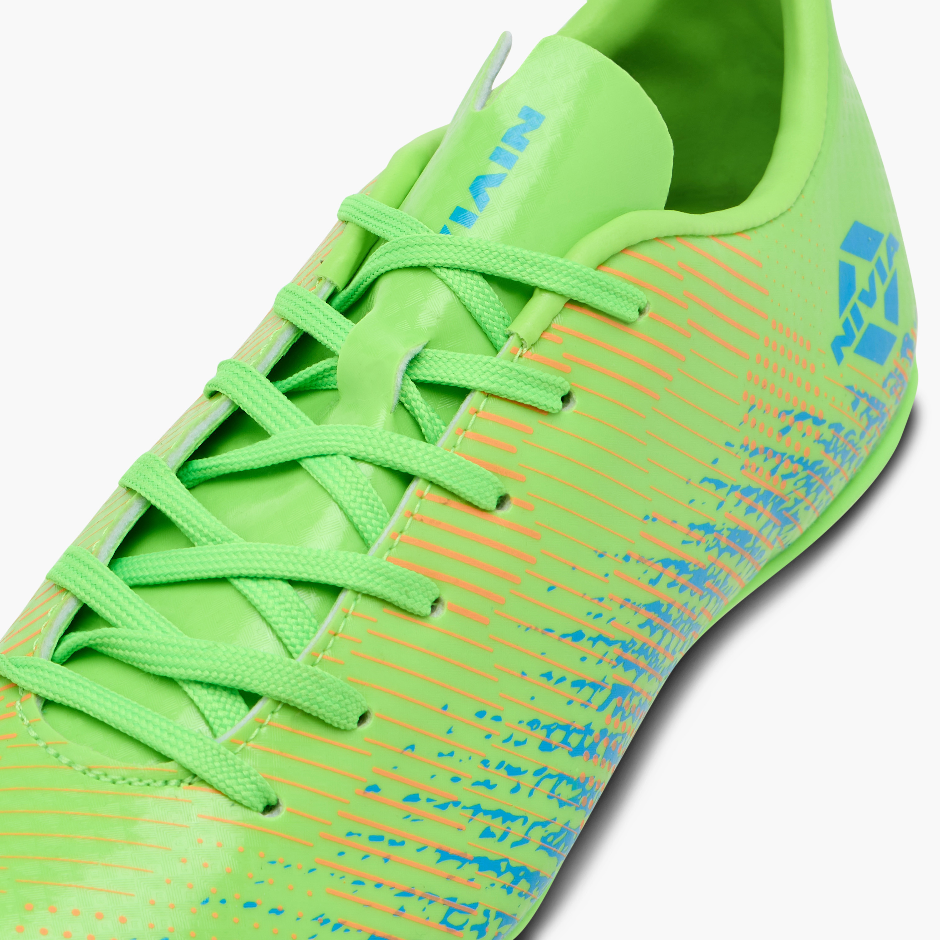 أحذية كرة الصالات من نيفيا انكاونتر 9.0 أخضر نيون / أزرق-sports-boys-shoes-image-4